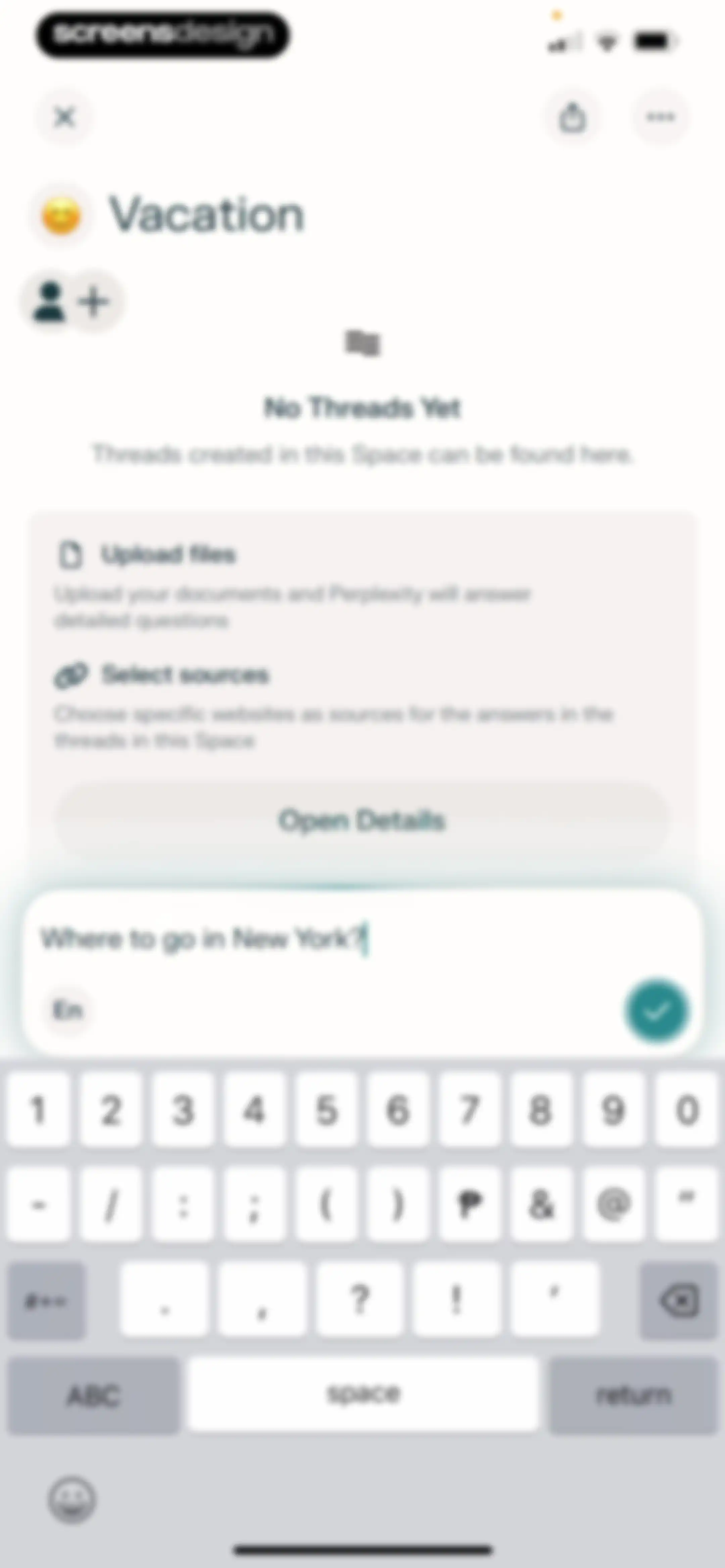 Perplexity - AI Search & Chat screen 83