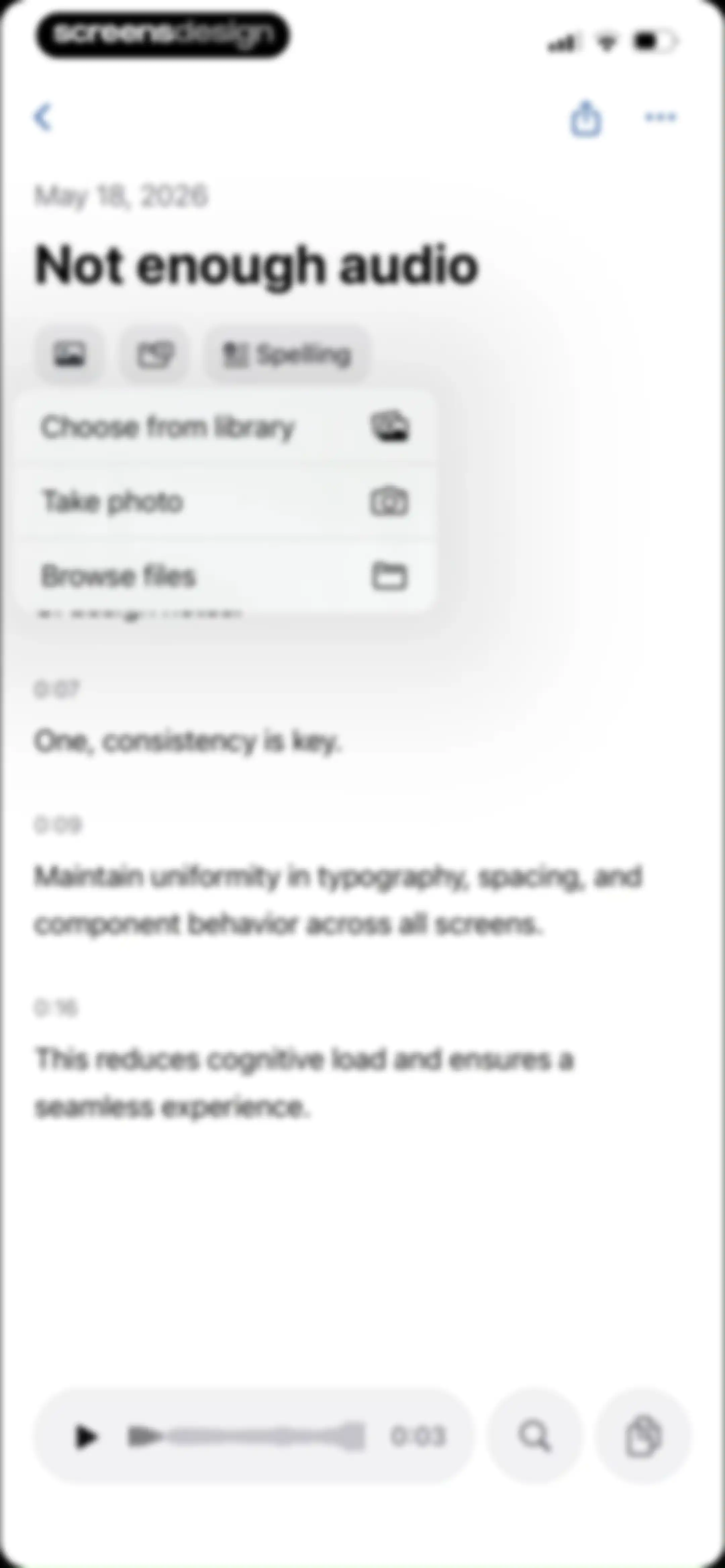 Cue: AI Note Taker & Recorder screen 50