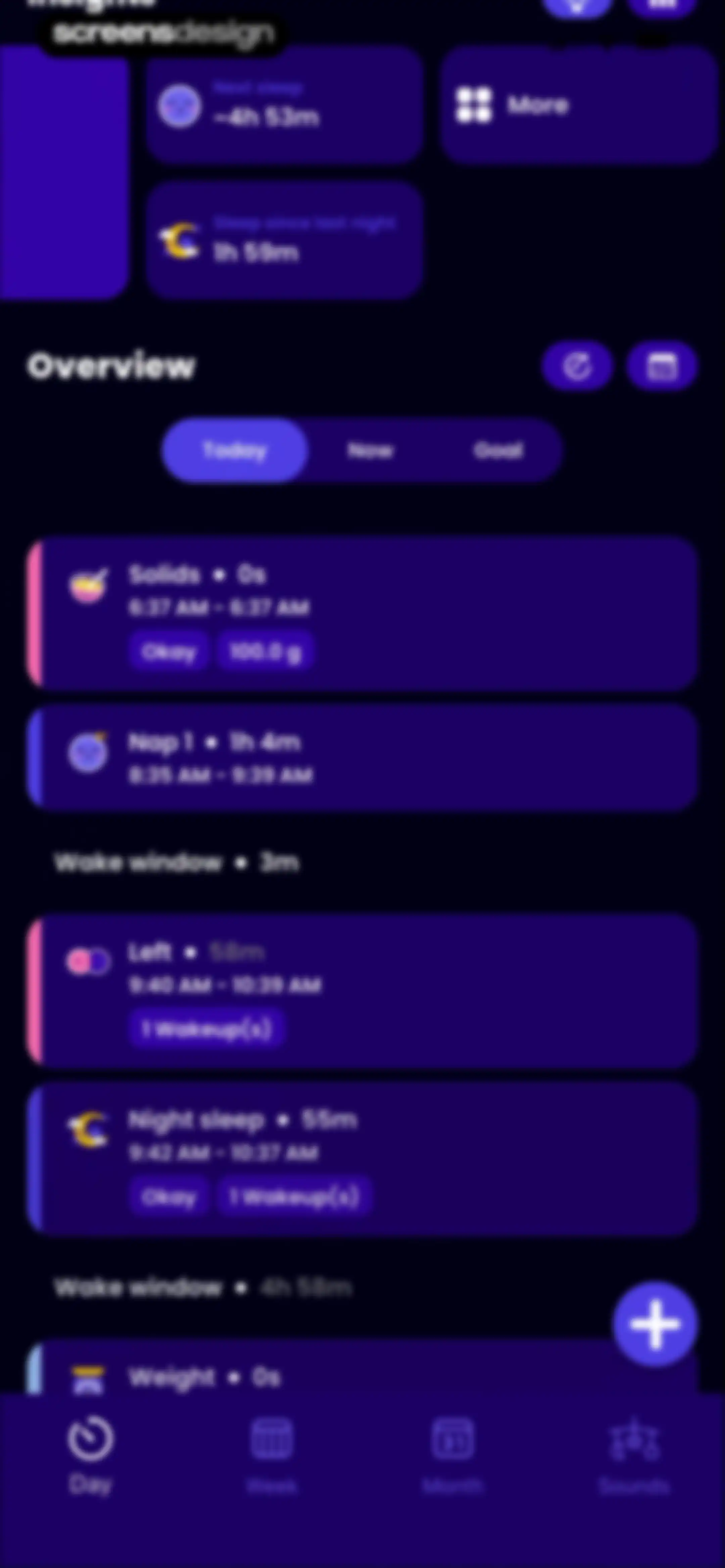 Happy Baby - Sleep & Tracker screen 91