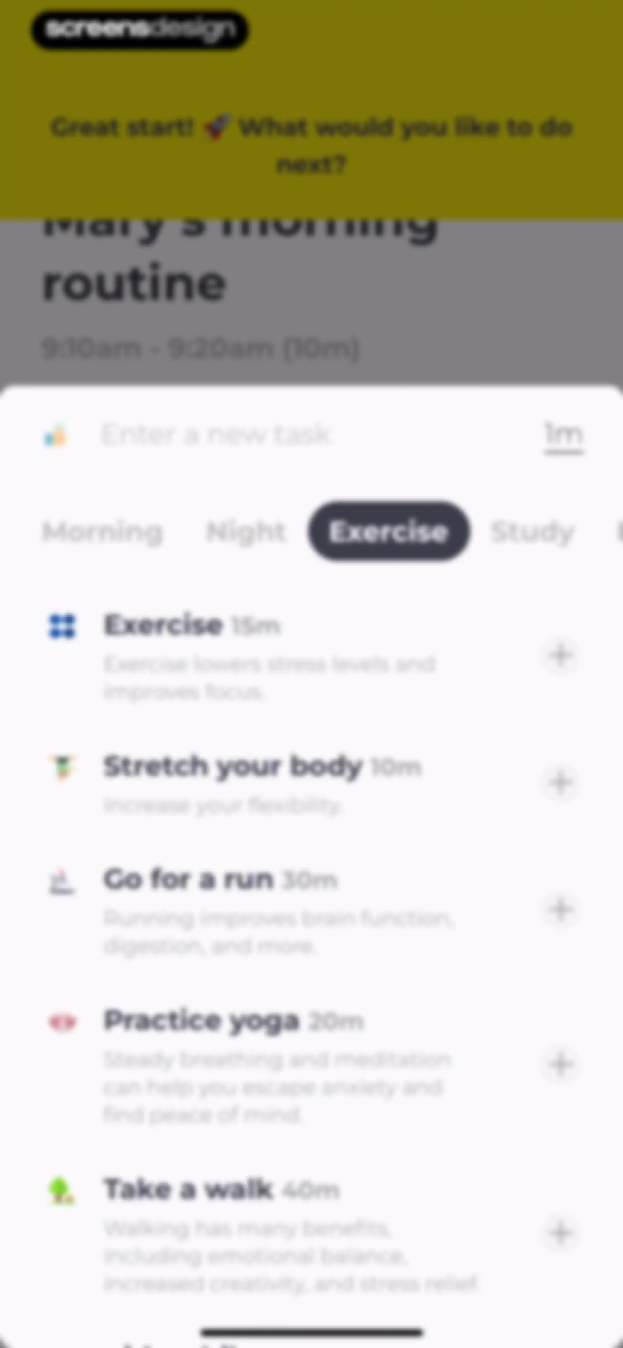 Routine Planner, Habit Tracker screen 34