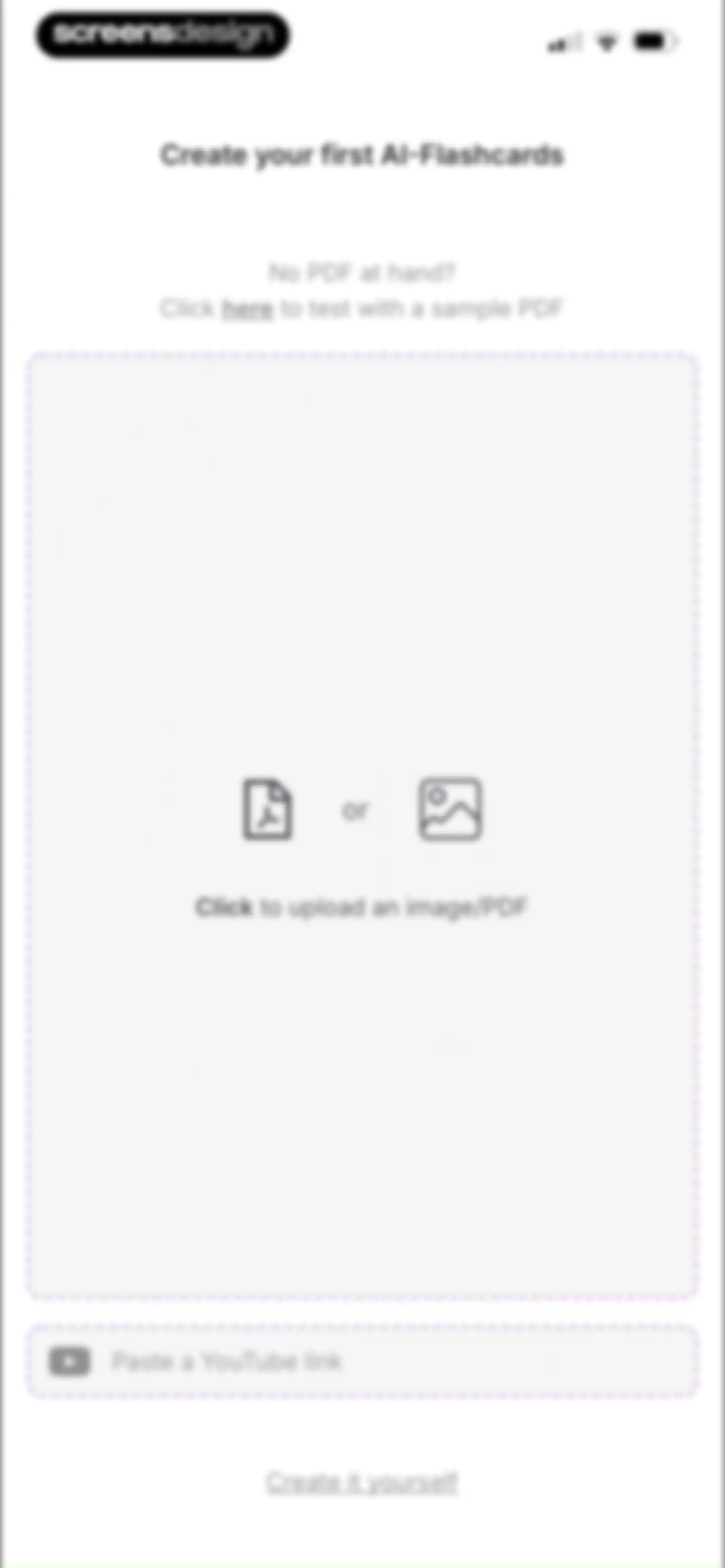 Retain Cards: AI Flashcards screen 33