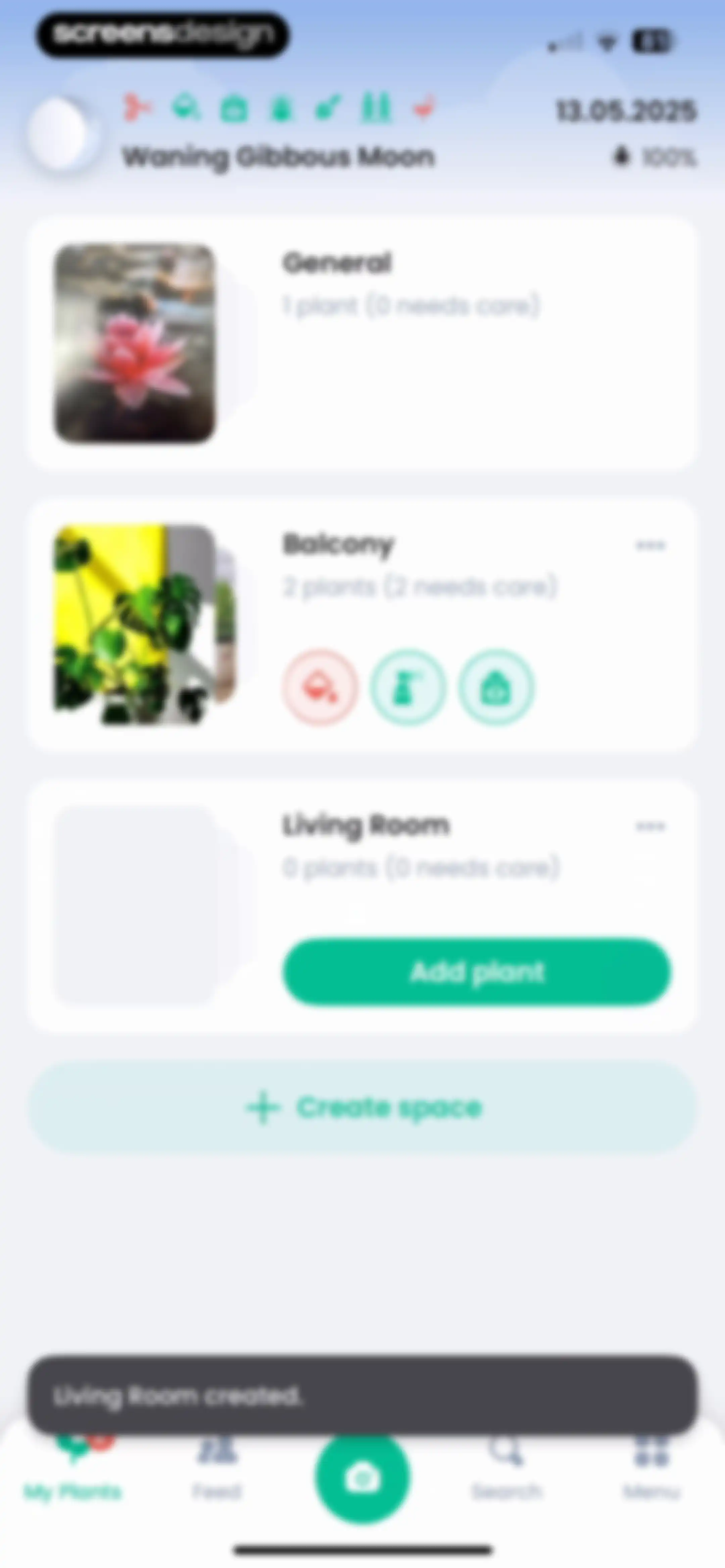 PlantIn: Plant Identifier・Care screen 110