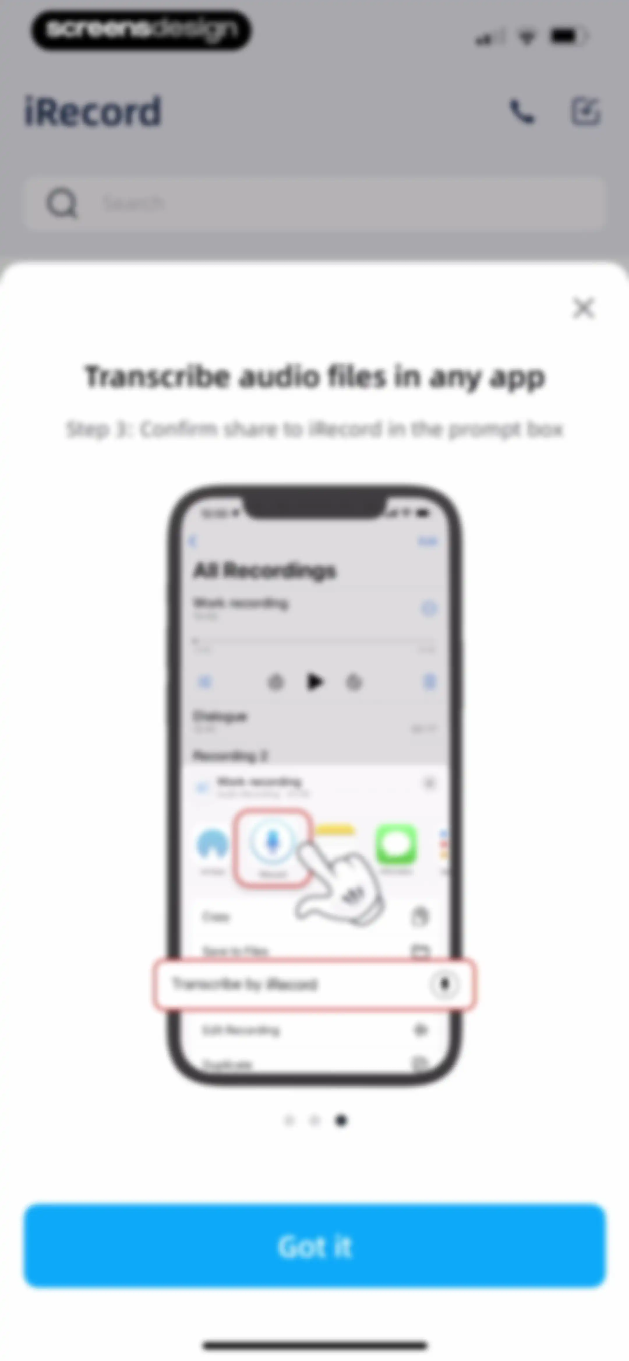 iRecord: Transcribe Voice Memo screen 35