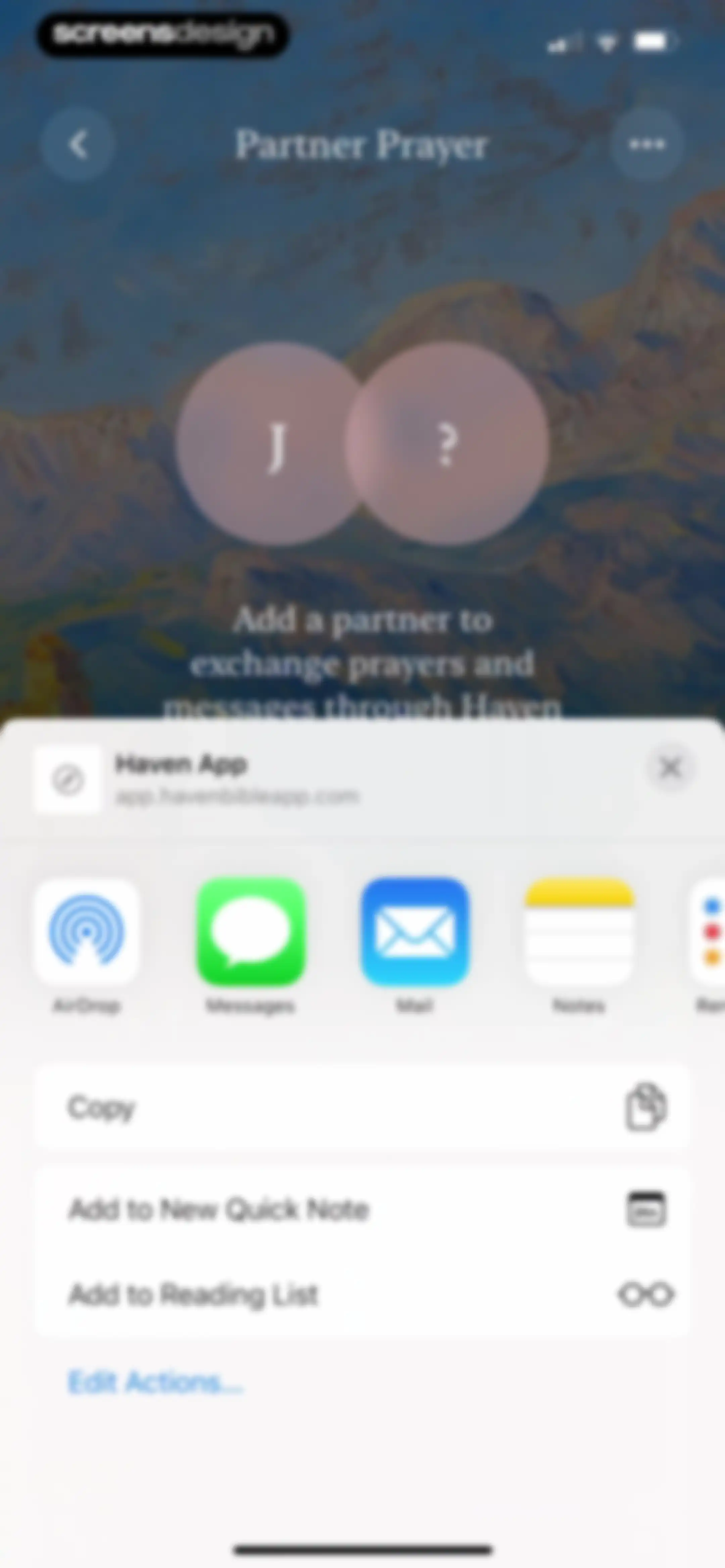 Haven - Bible Chat screen 55