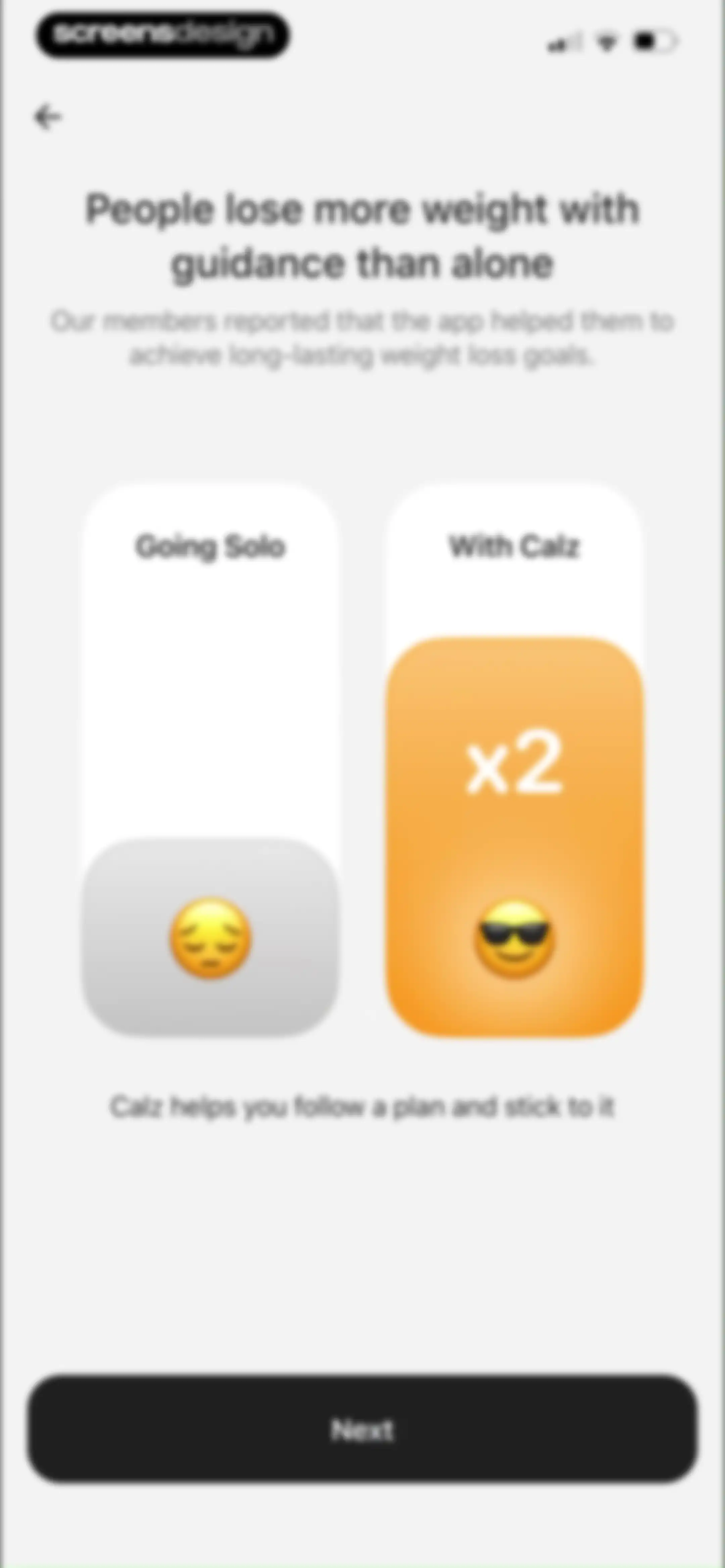 Calz - Calorie Counter AI screen 25