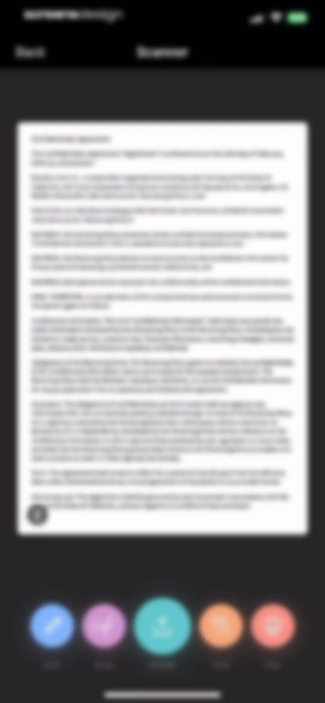 Scanner PDF – scan document screen 11