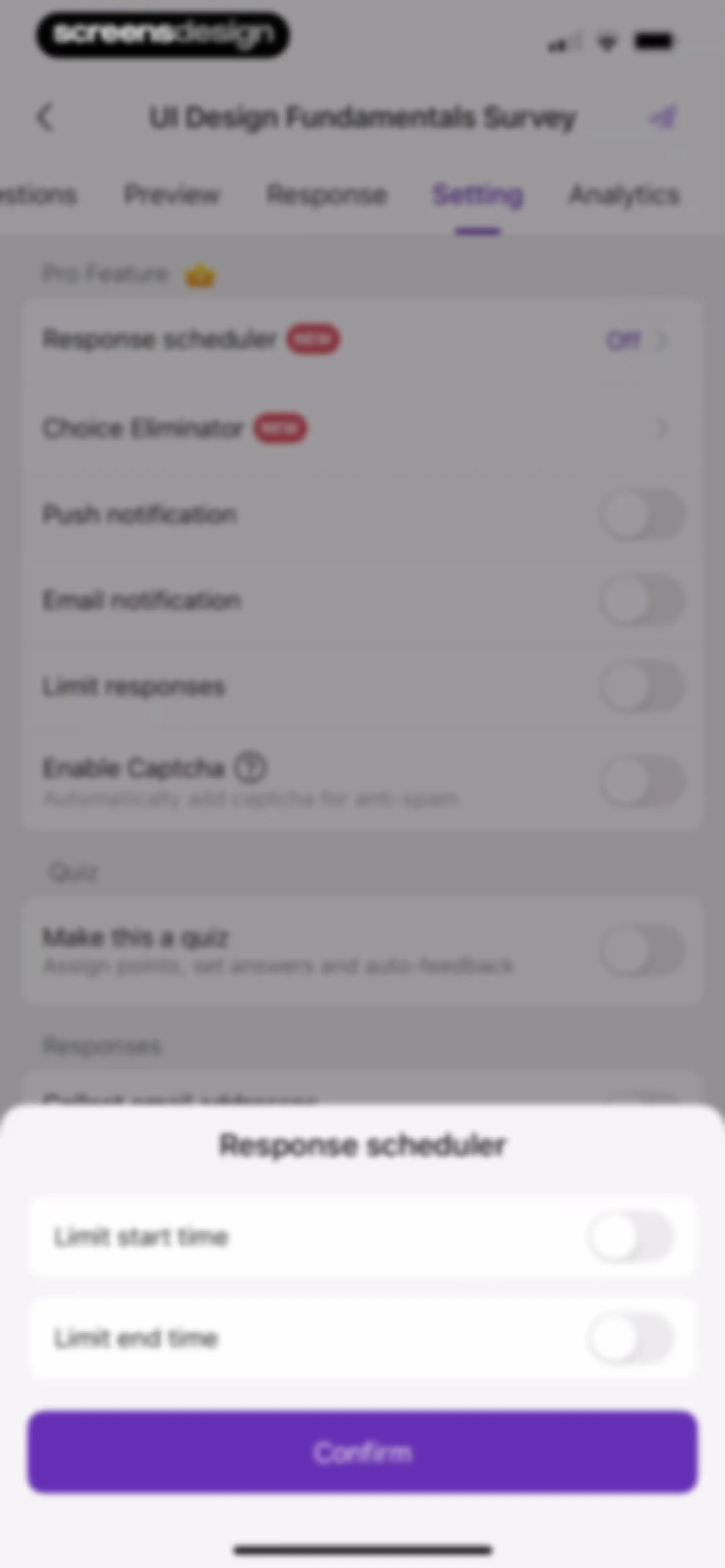Forms for Google Docs screen 64