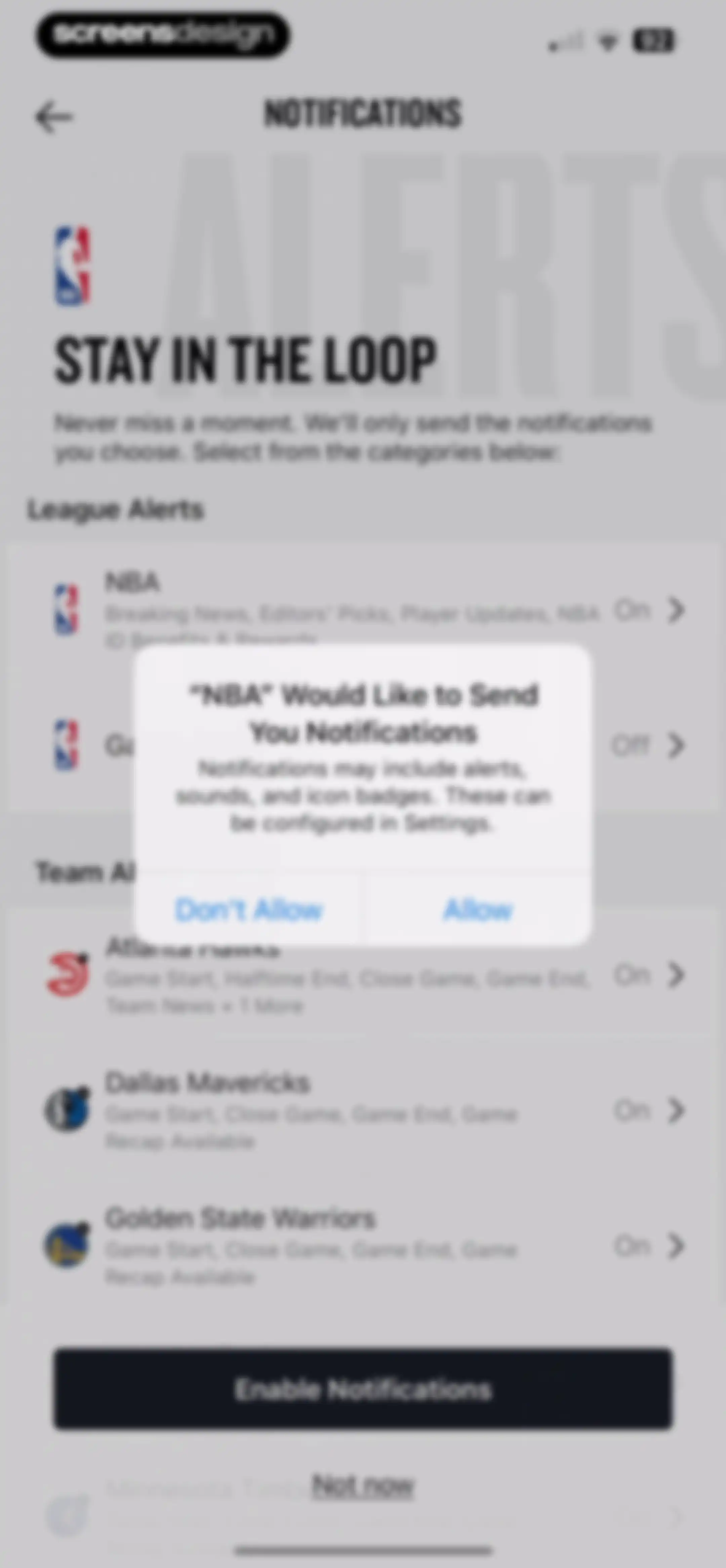 NBA: Live Games & Scores screen 9