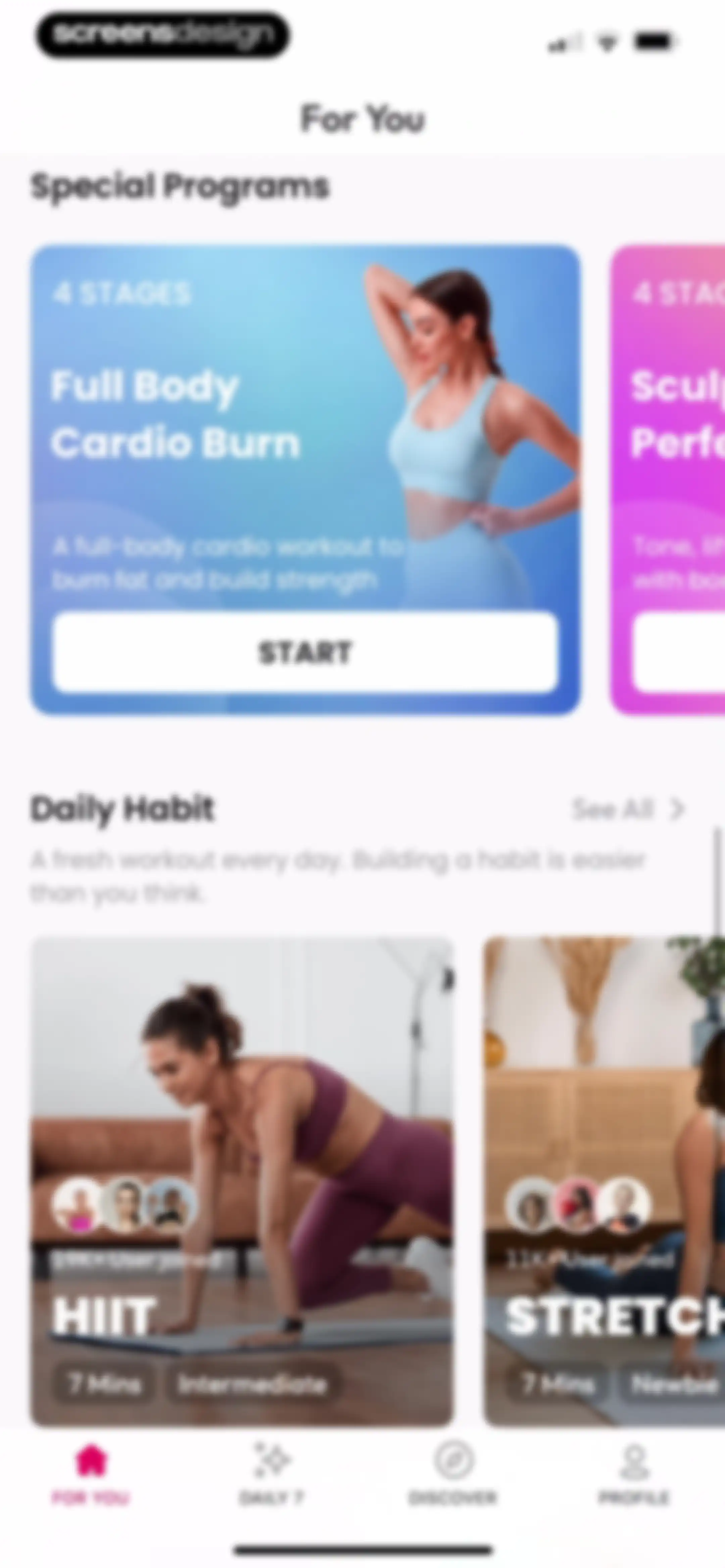 Workout for Women: Home & Gym screen 125