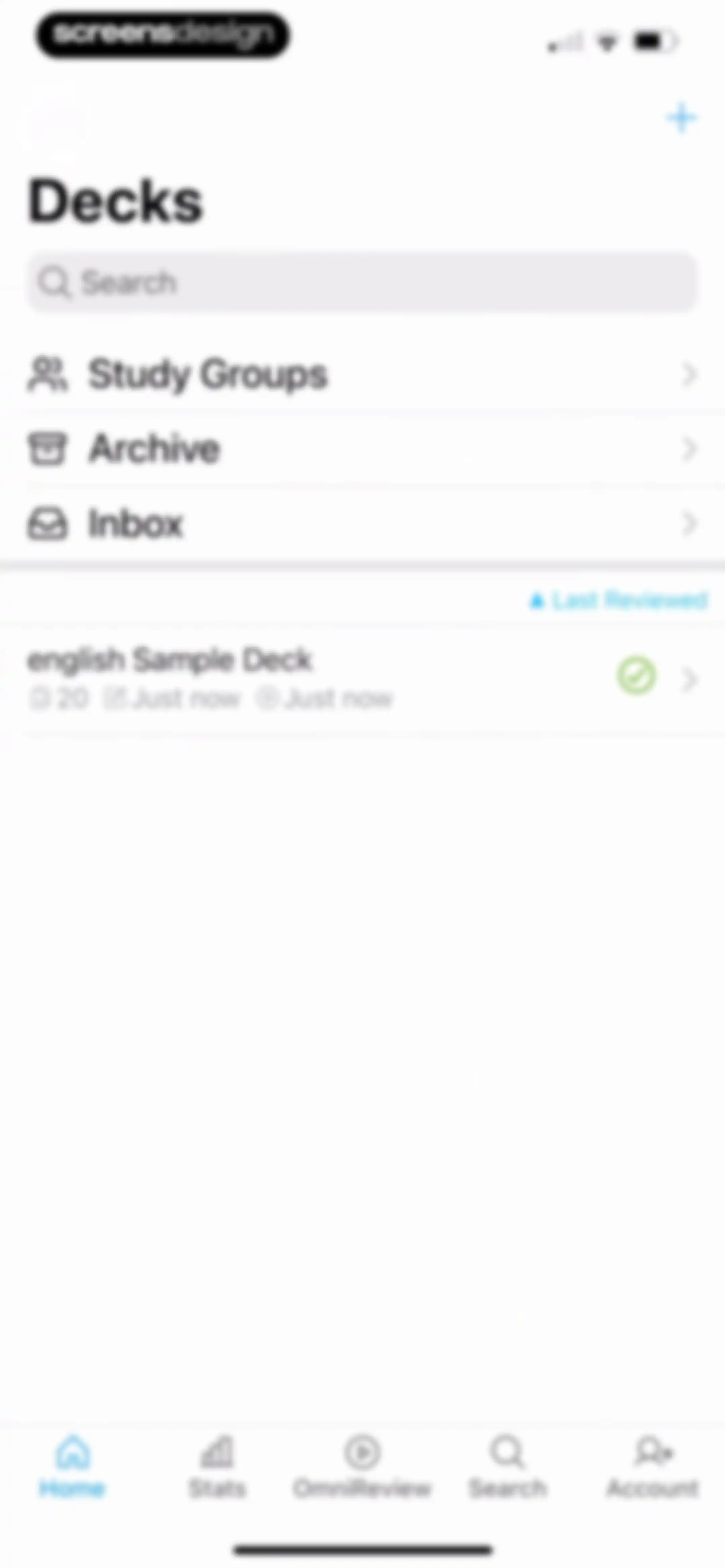 AlgoApp - Flashcards screen 17