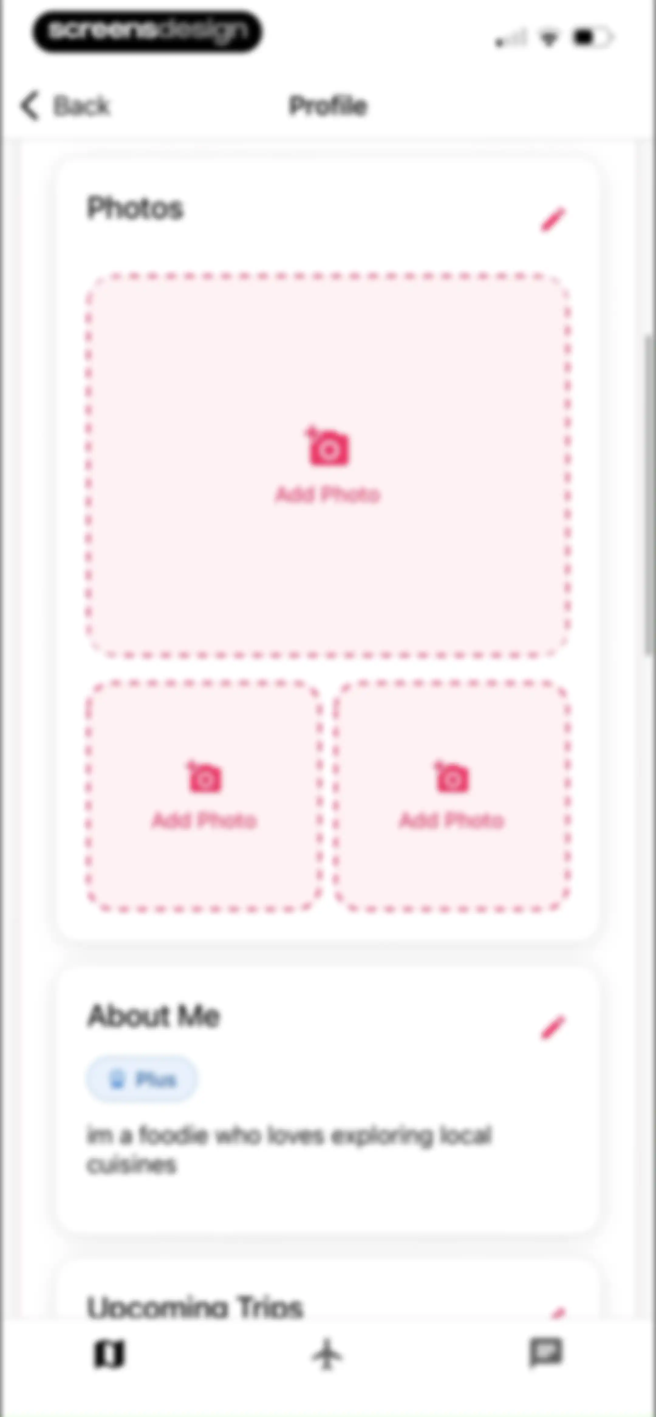 nomadtable: travel friends screen 128