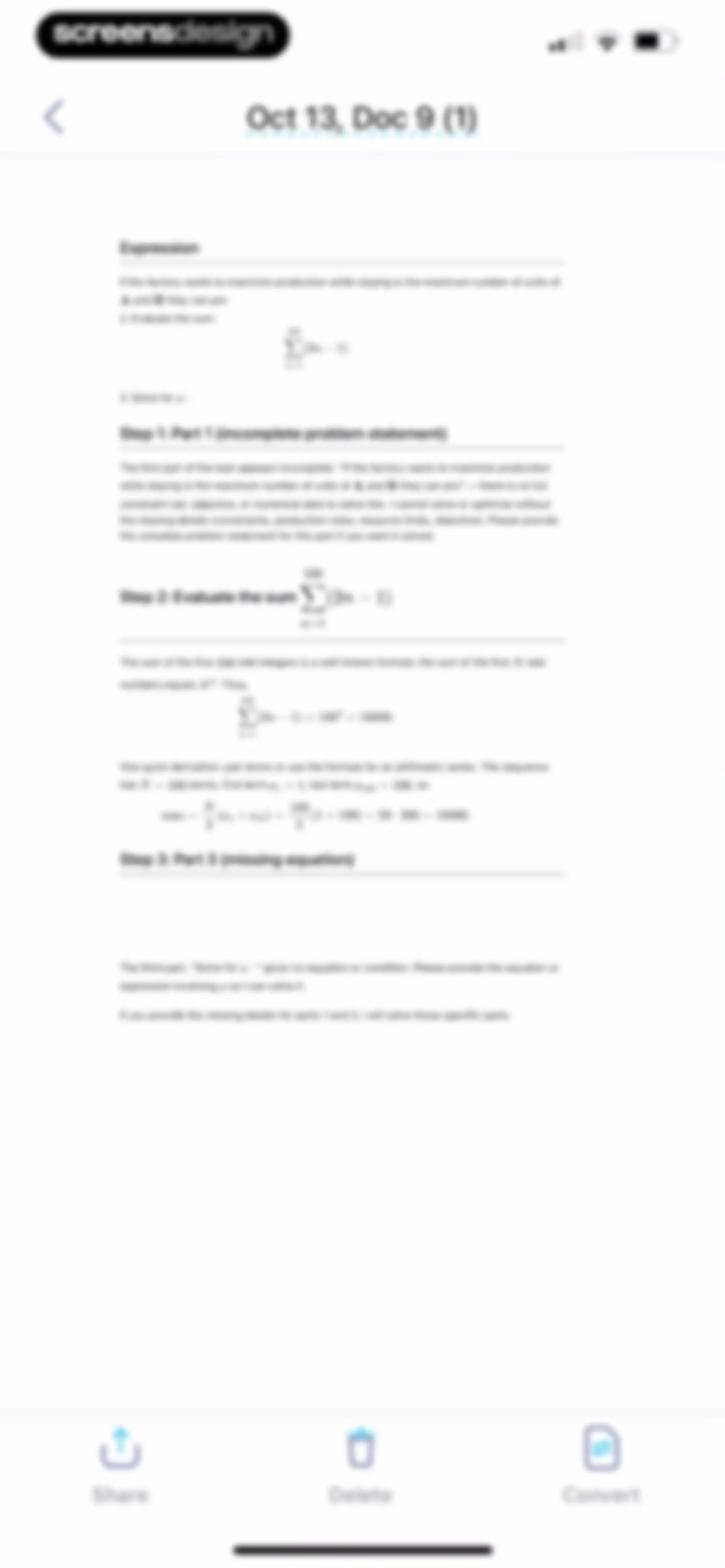 iScanner: PDF Document Scanner screen 184