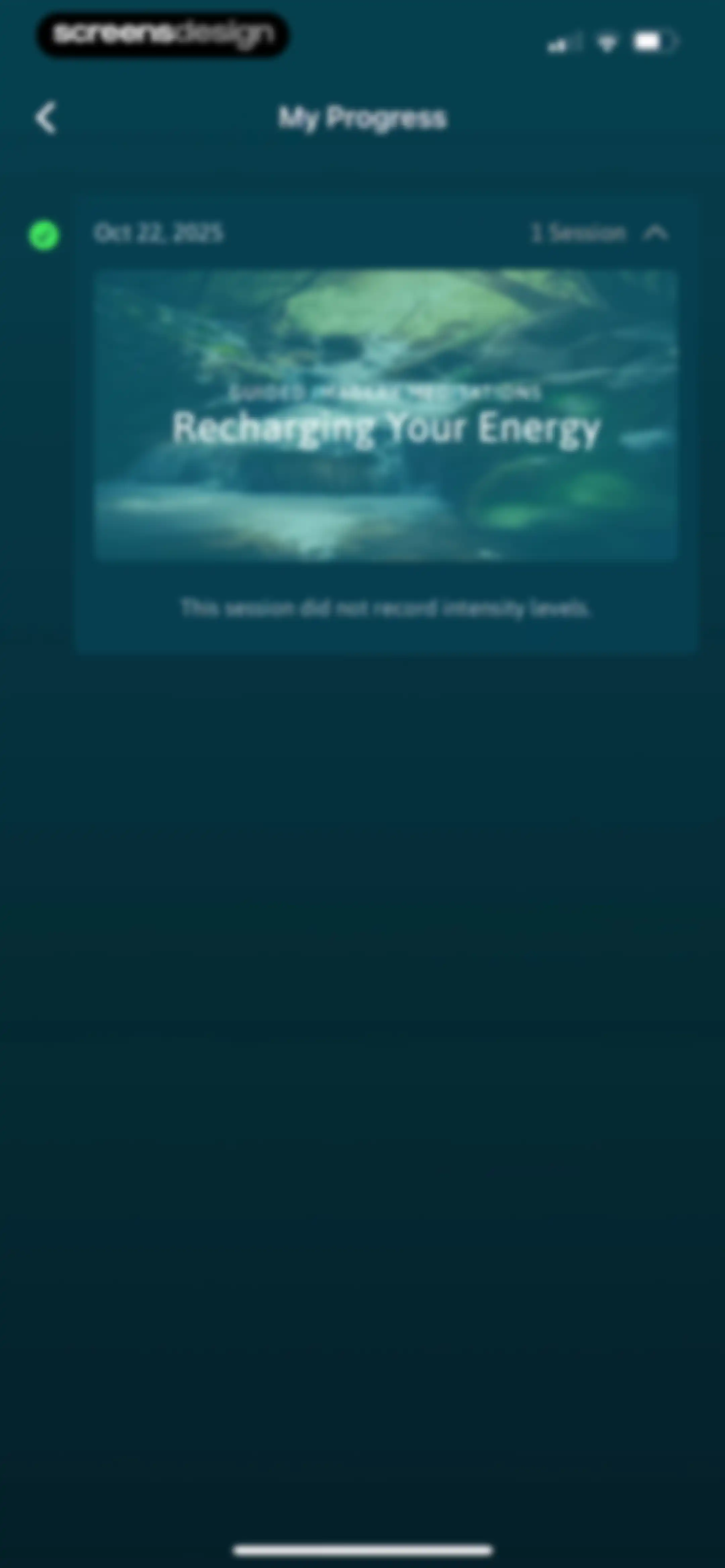 The Tapping Solution screen 85