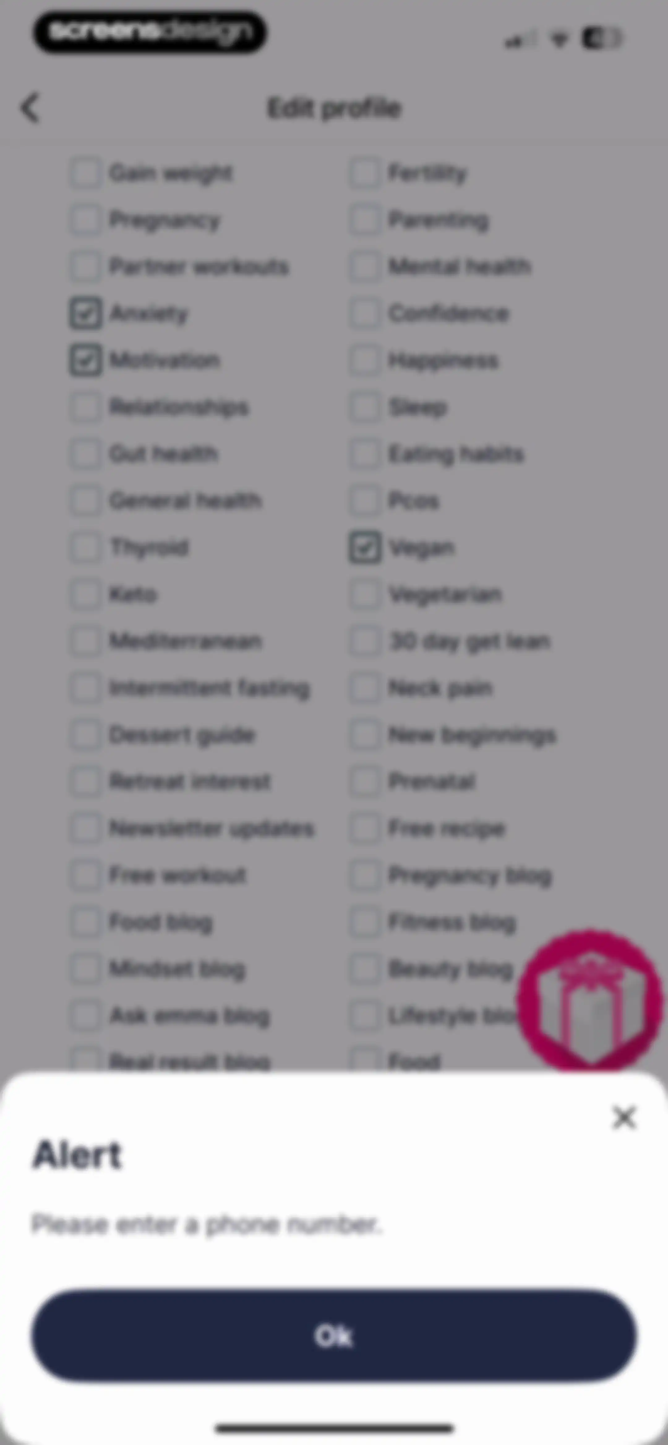 Results Wellness Lifestyle screen 150