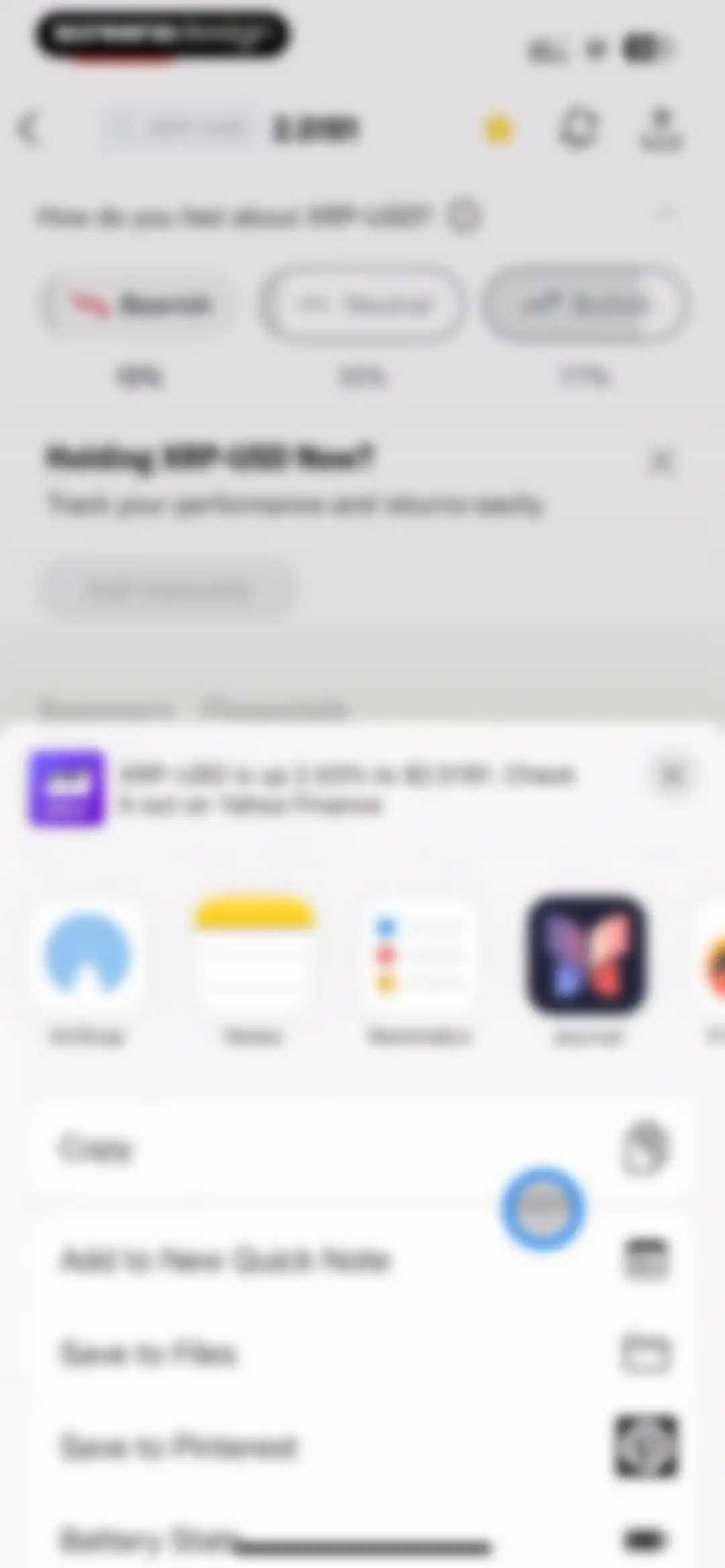 Yahoo Finance: Stocks, Markets screen 76