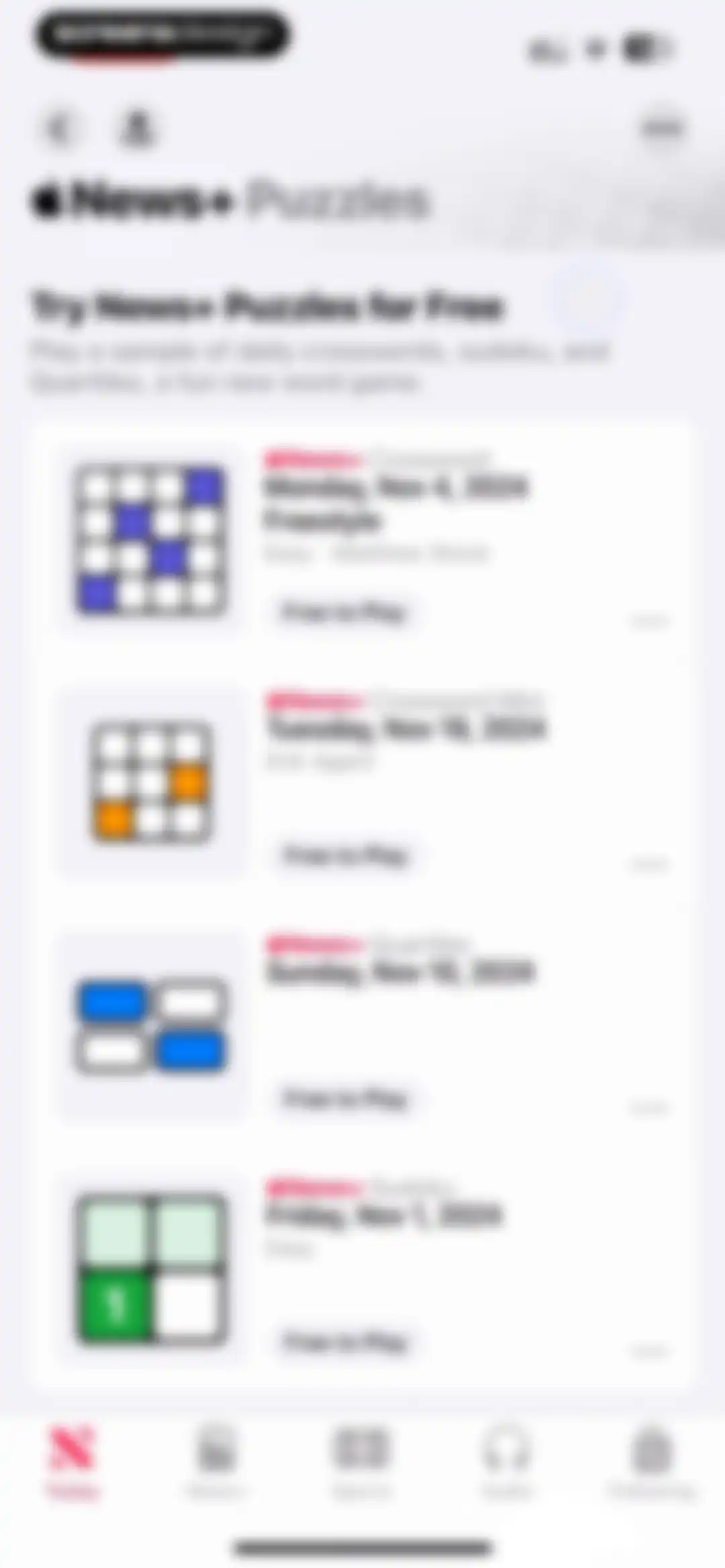 Apple News screen 69