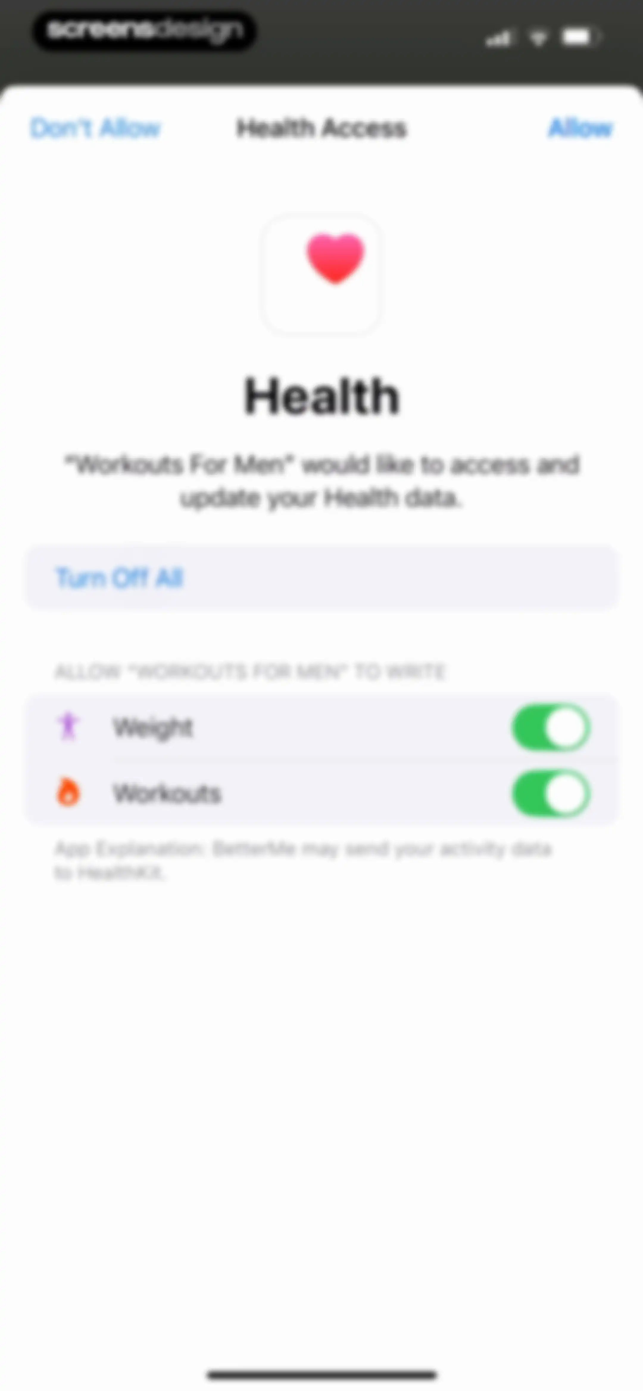Workouts For Men: Gym & Home screen 34