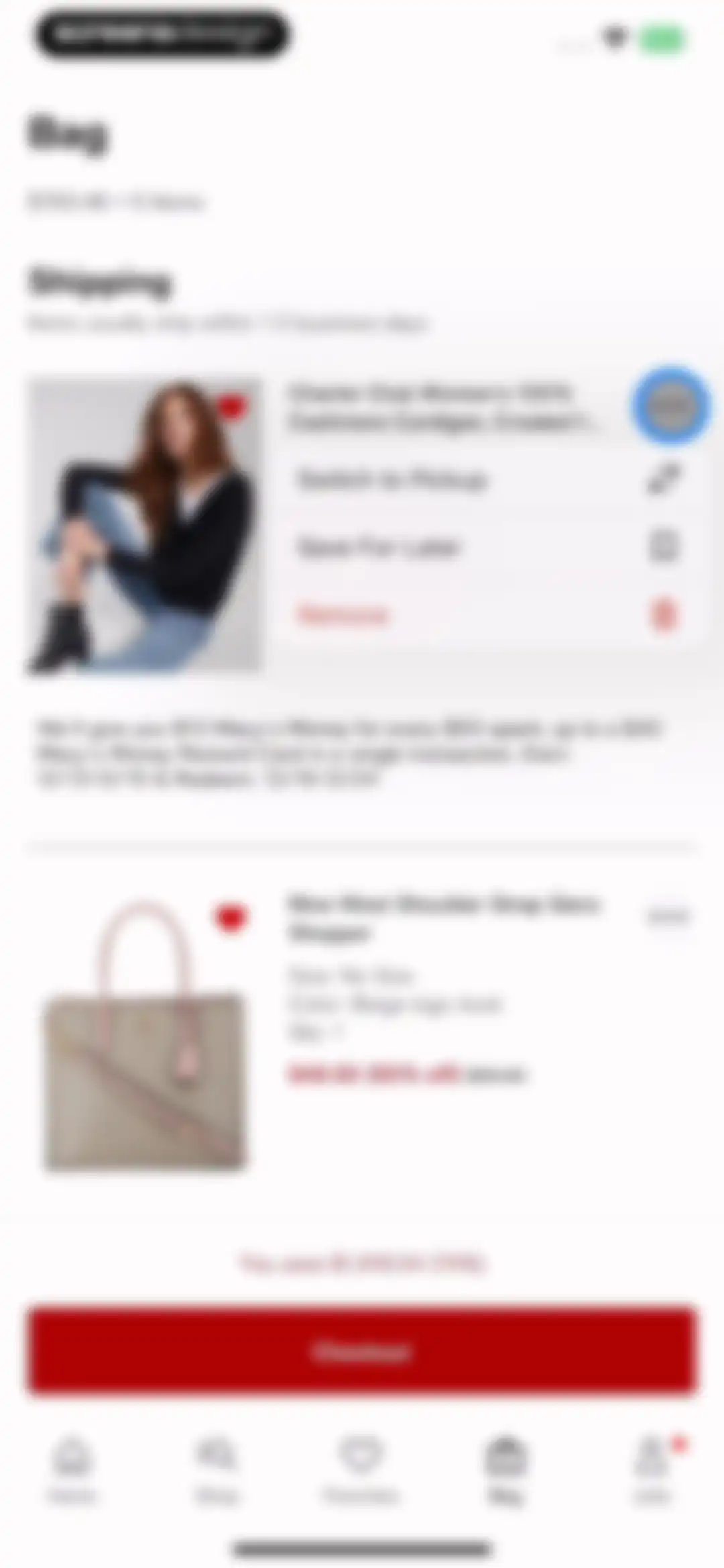 Macy's: Shop, Save, and Earn screen 101