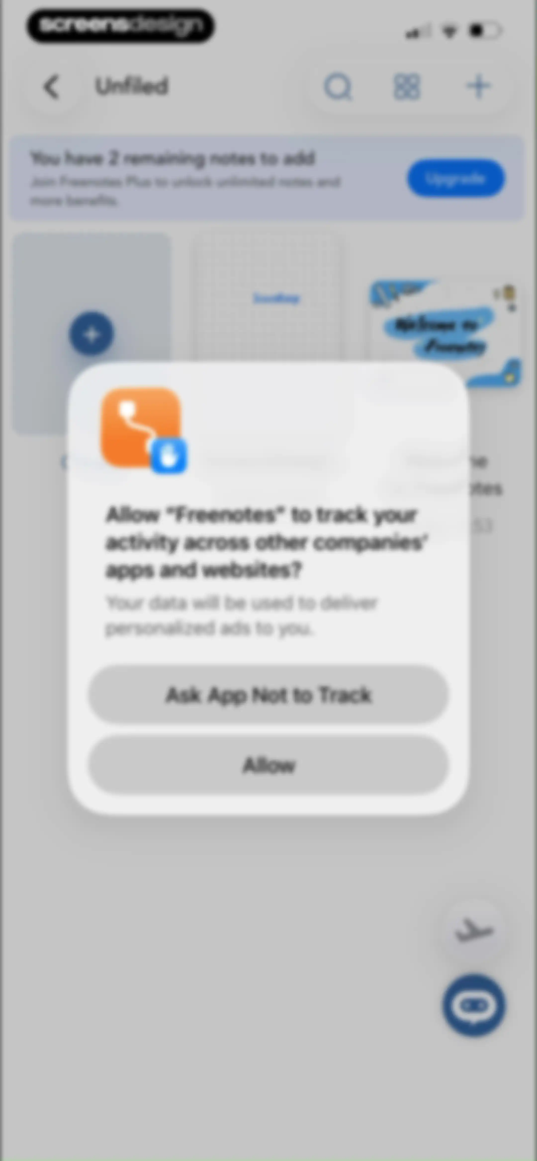 Freenotes®: AI Notes Taking screen 82