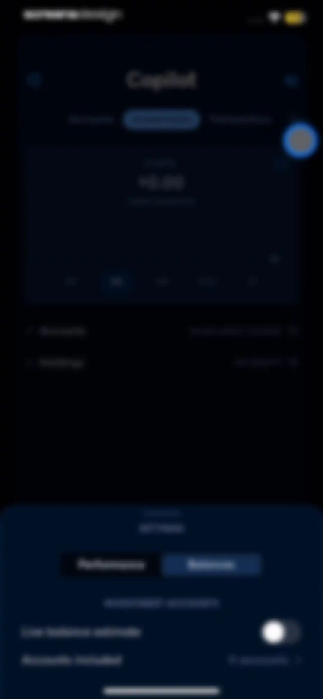 Copilot: Track & Budget Money screen 48