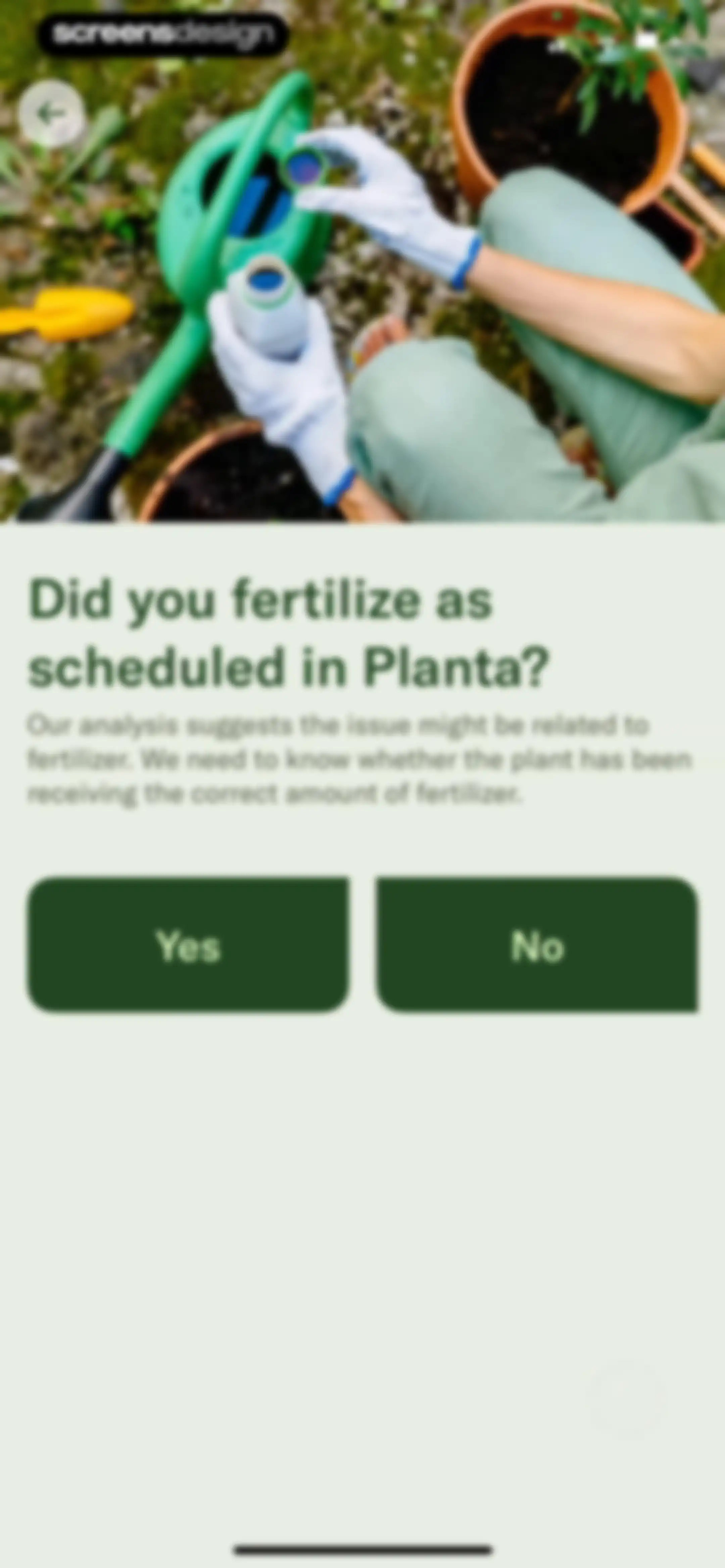 Planta: Plant & Garden Care screen 103