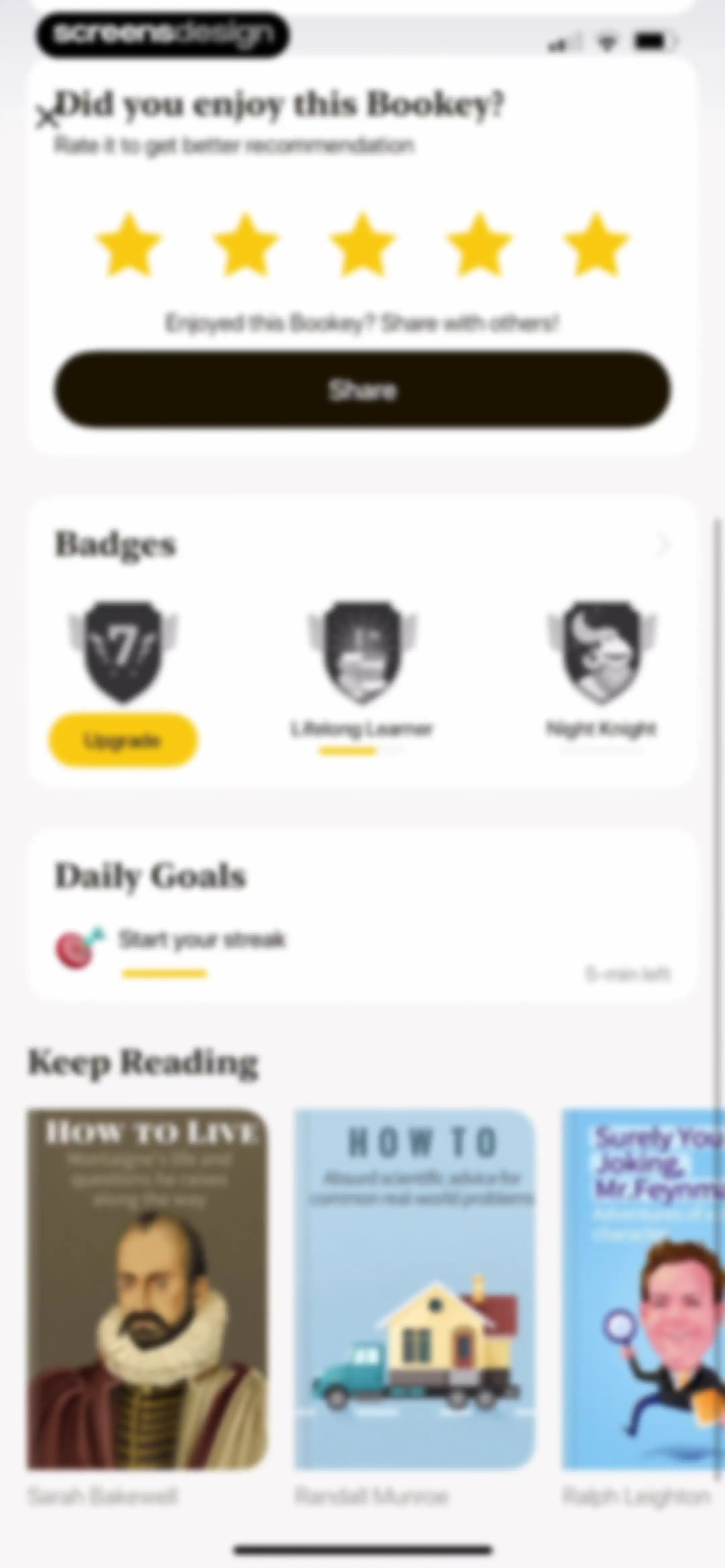 Bookey: Book Ideas for Growth screen 73
