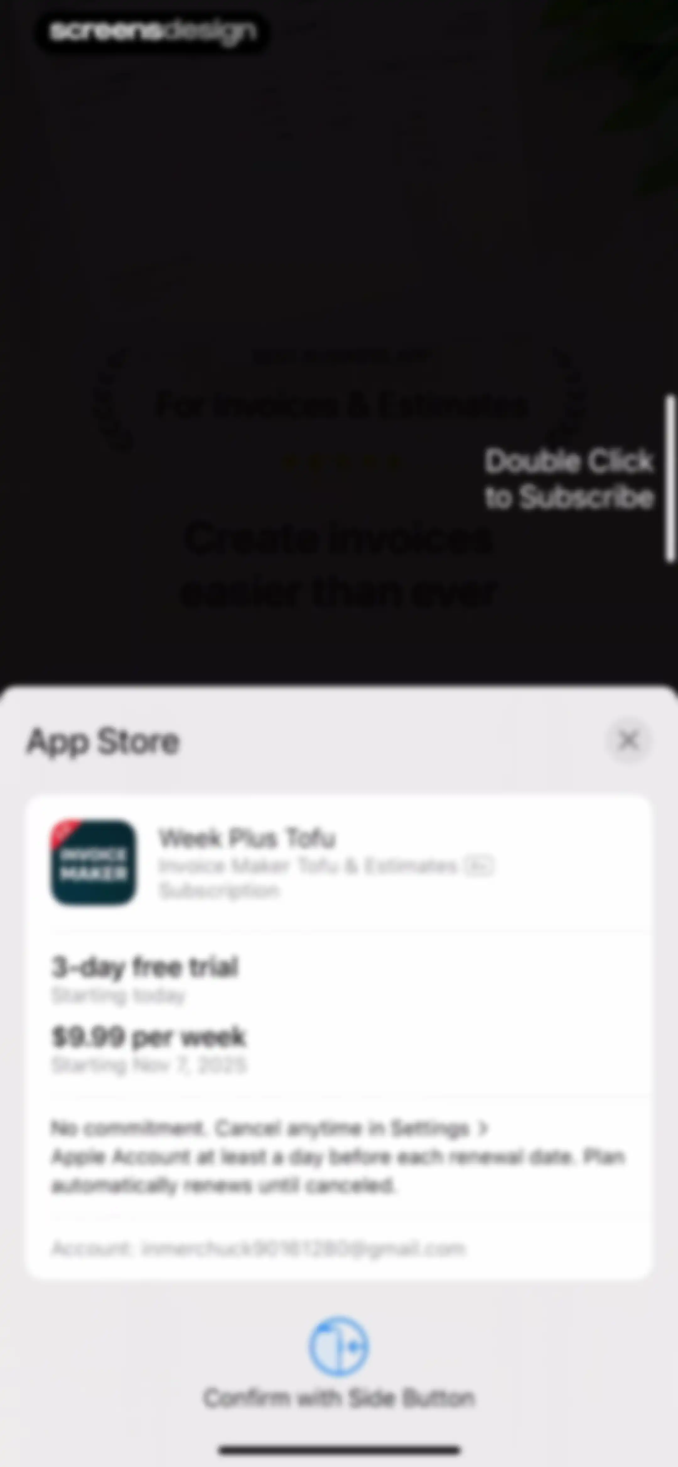 Invoice Maker ▸ Estimate App screen 6