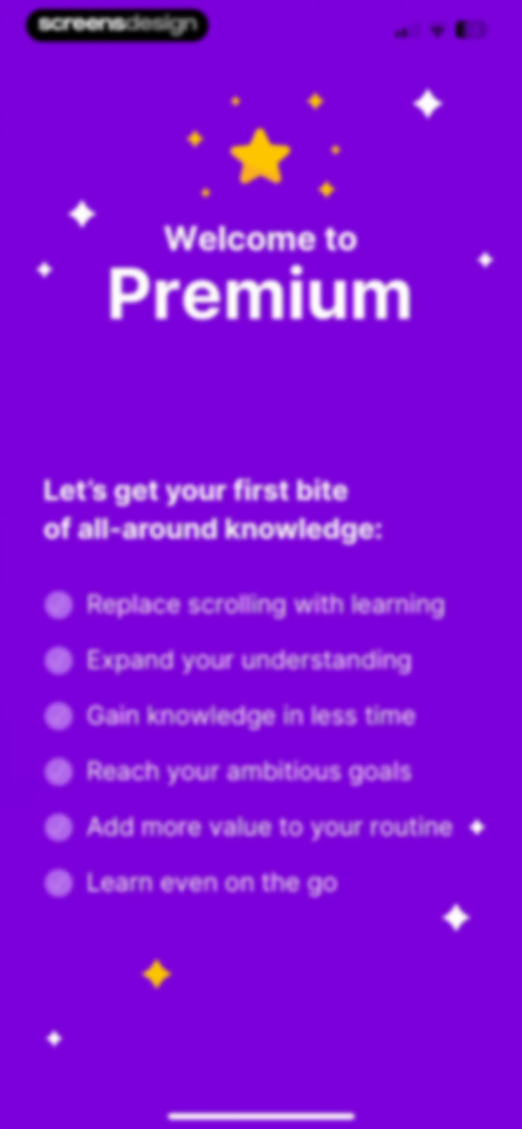 Nibble: Daily Learning & Quiz screen 55