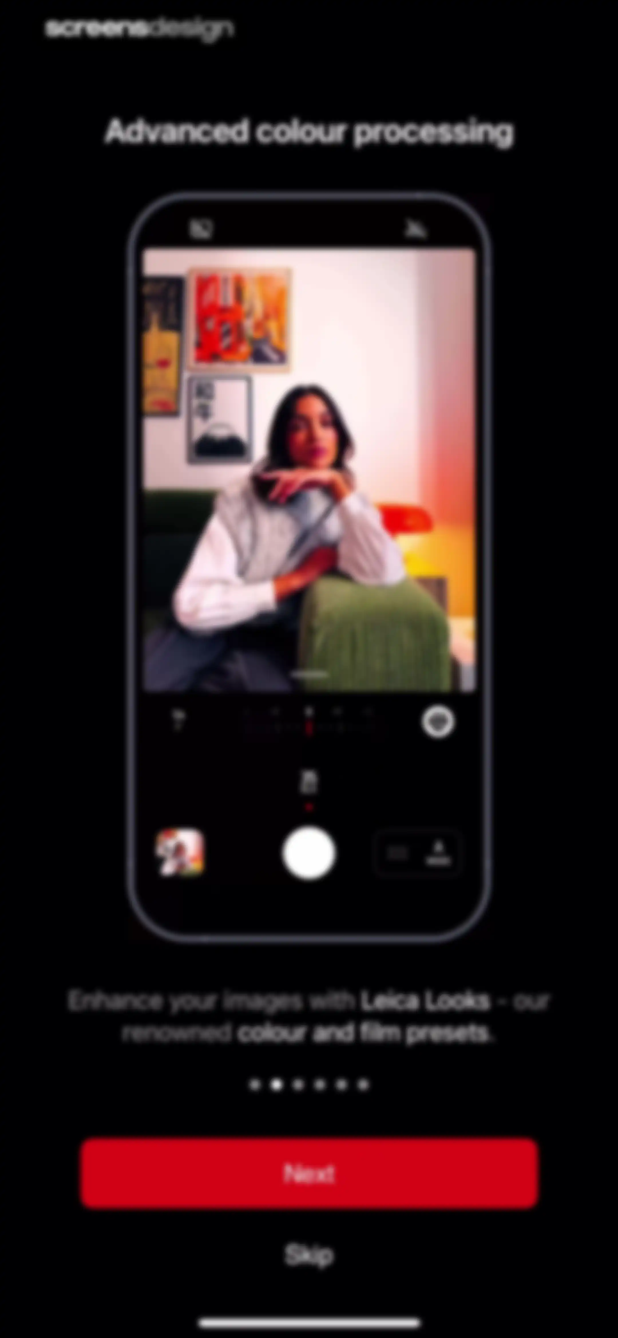 Leica LUX - Pro Manual Camera screen 3