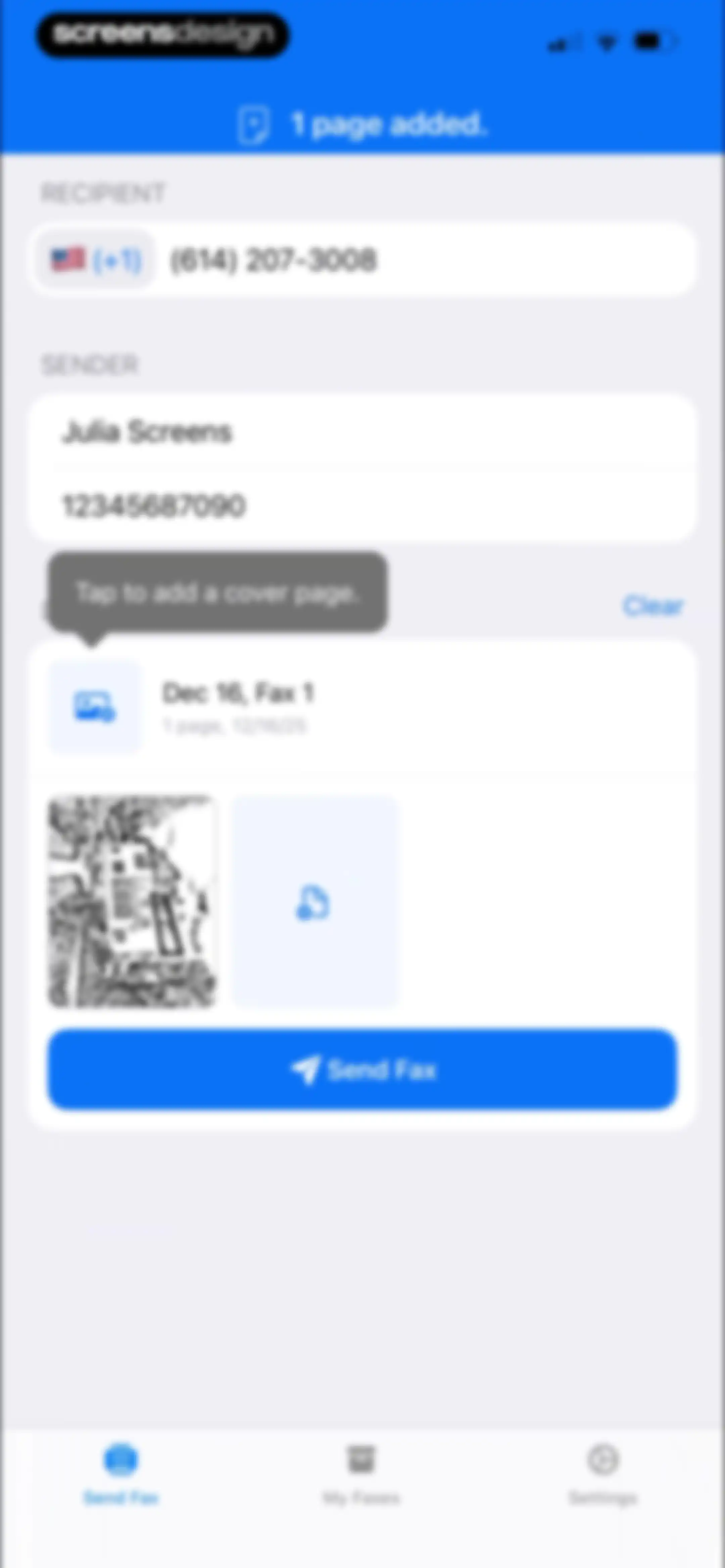 FaxFree: Send Fax From iPhone screen 22