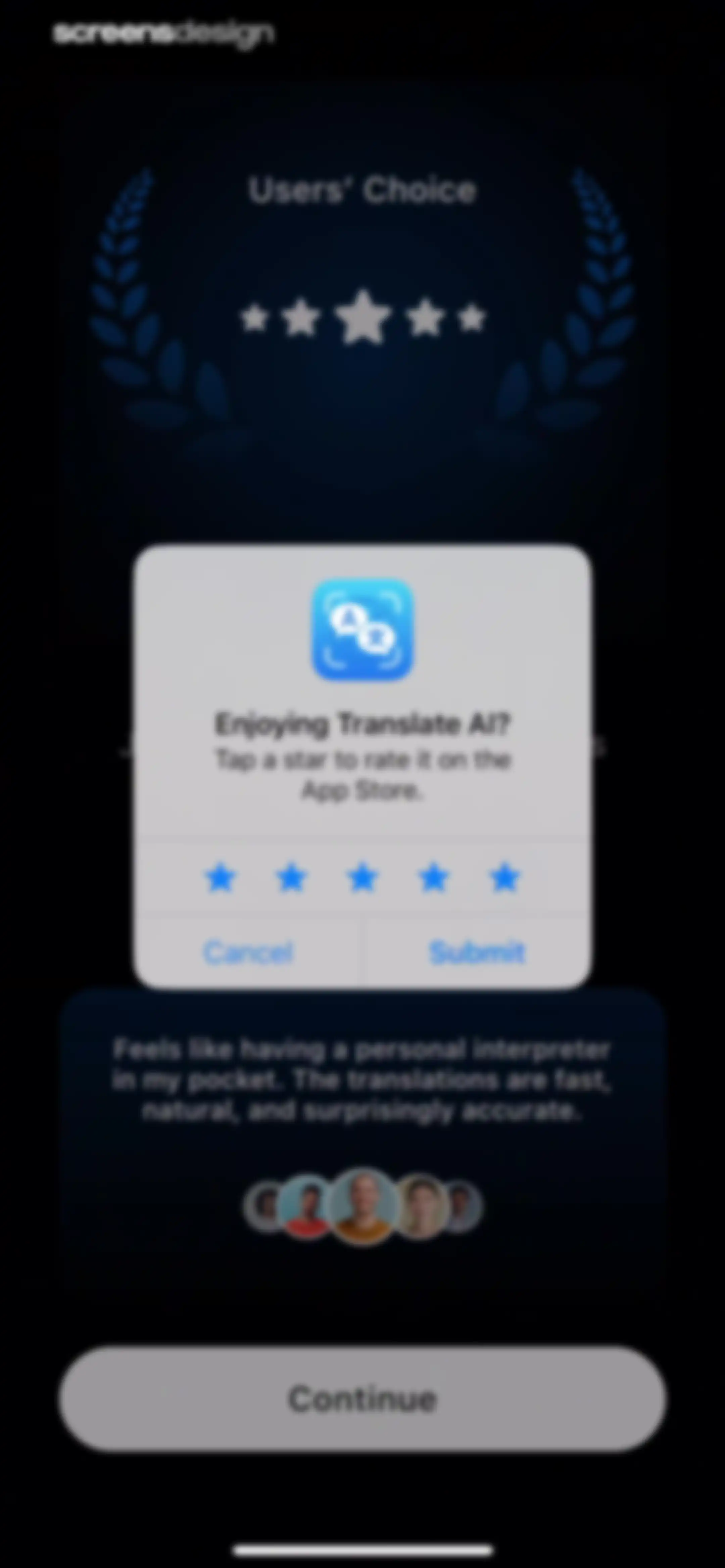 Translate AI - Live Translate screen 7
