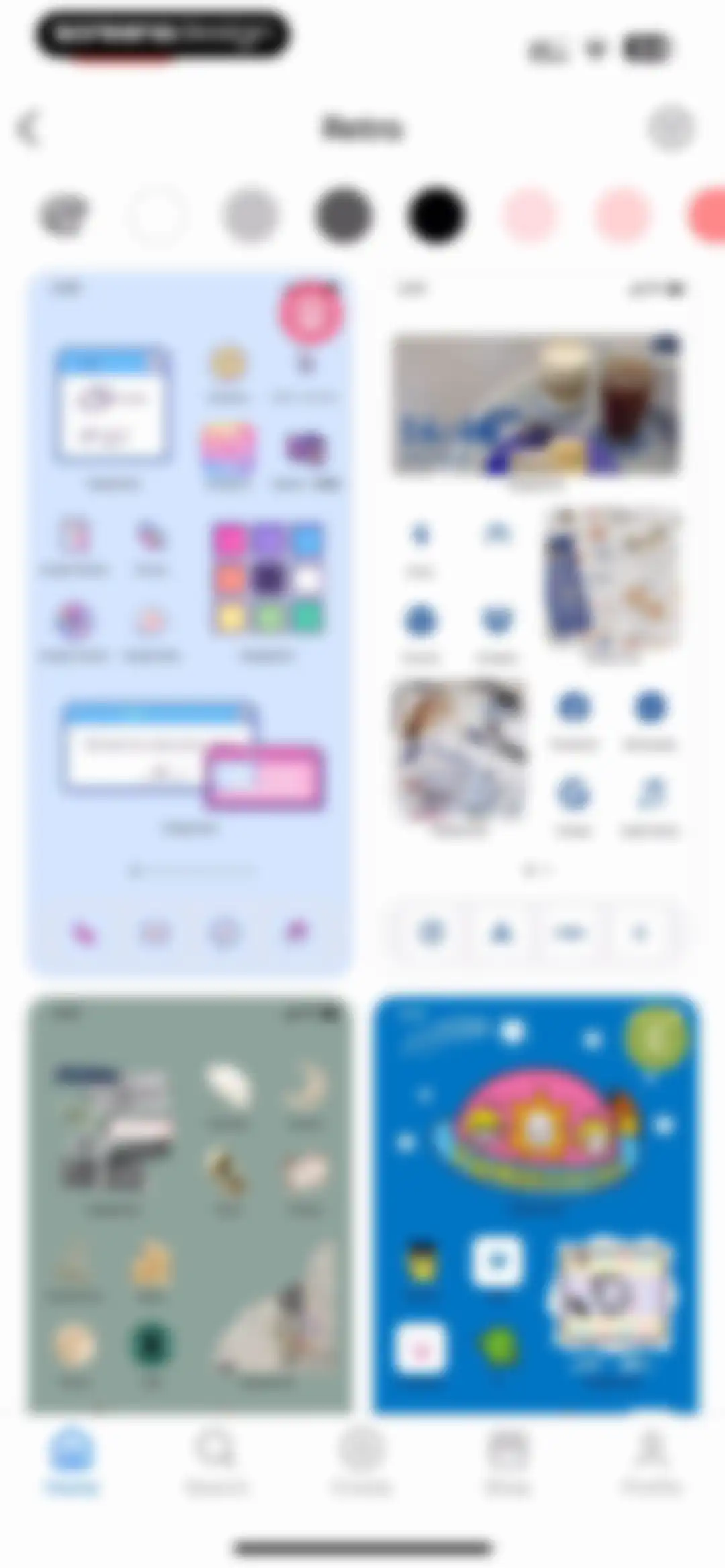 WidgetClub:Widget, Theme, Icon screen 63