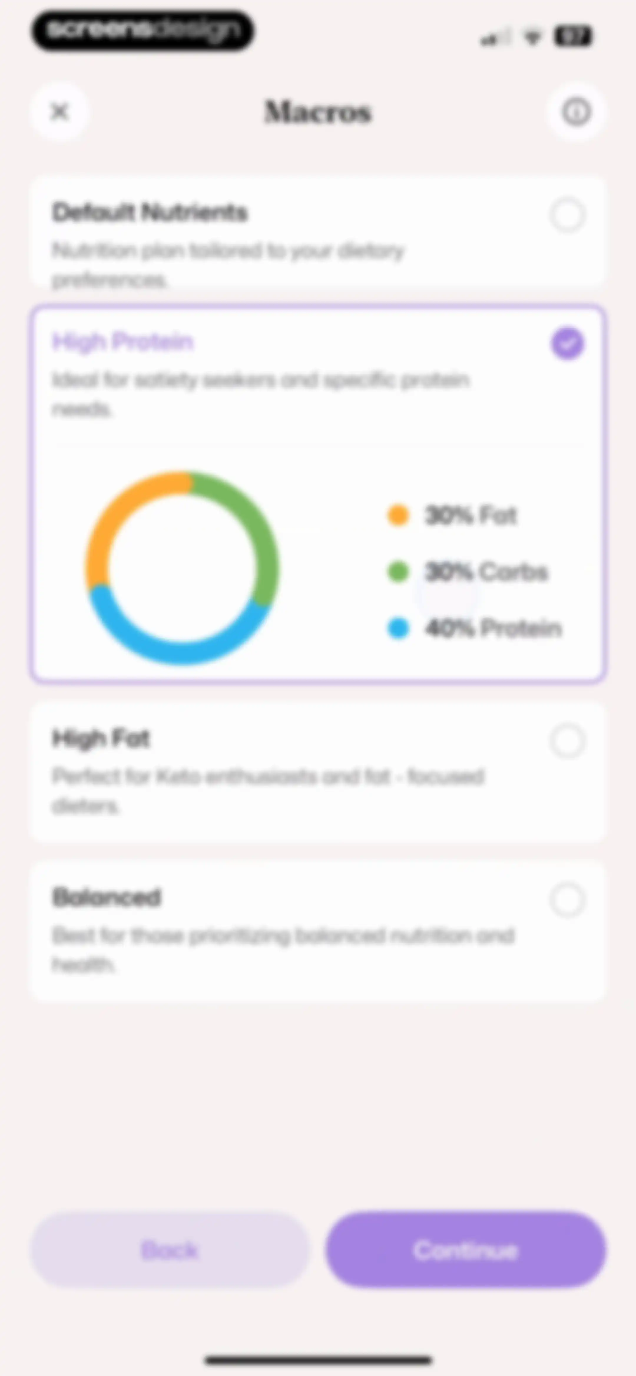 Well AI: Improve Well-being screen 100