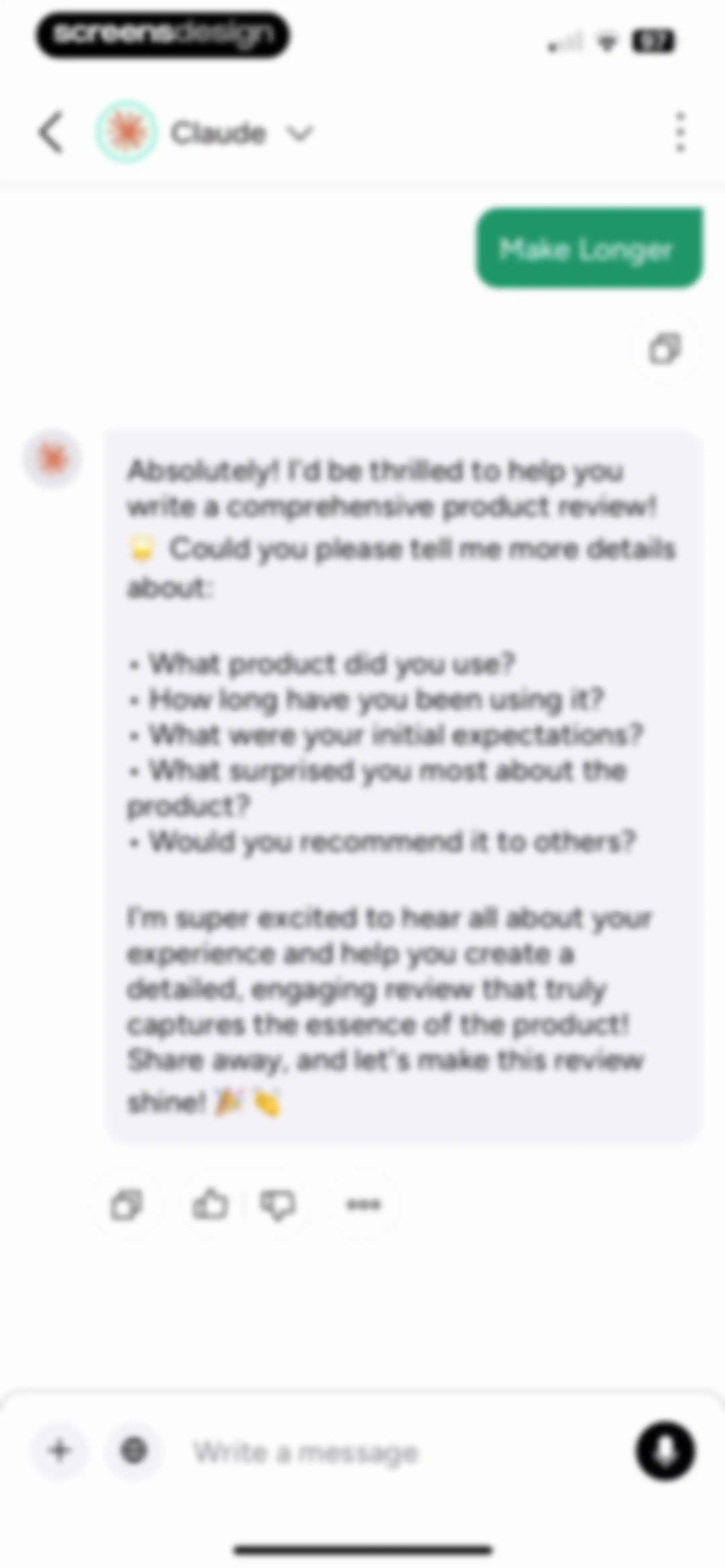 Chatbot AI Assistant - Genie screen 22