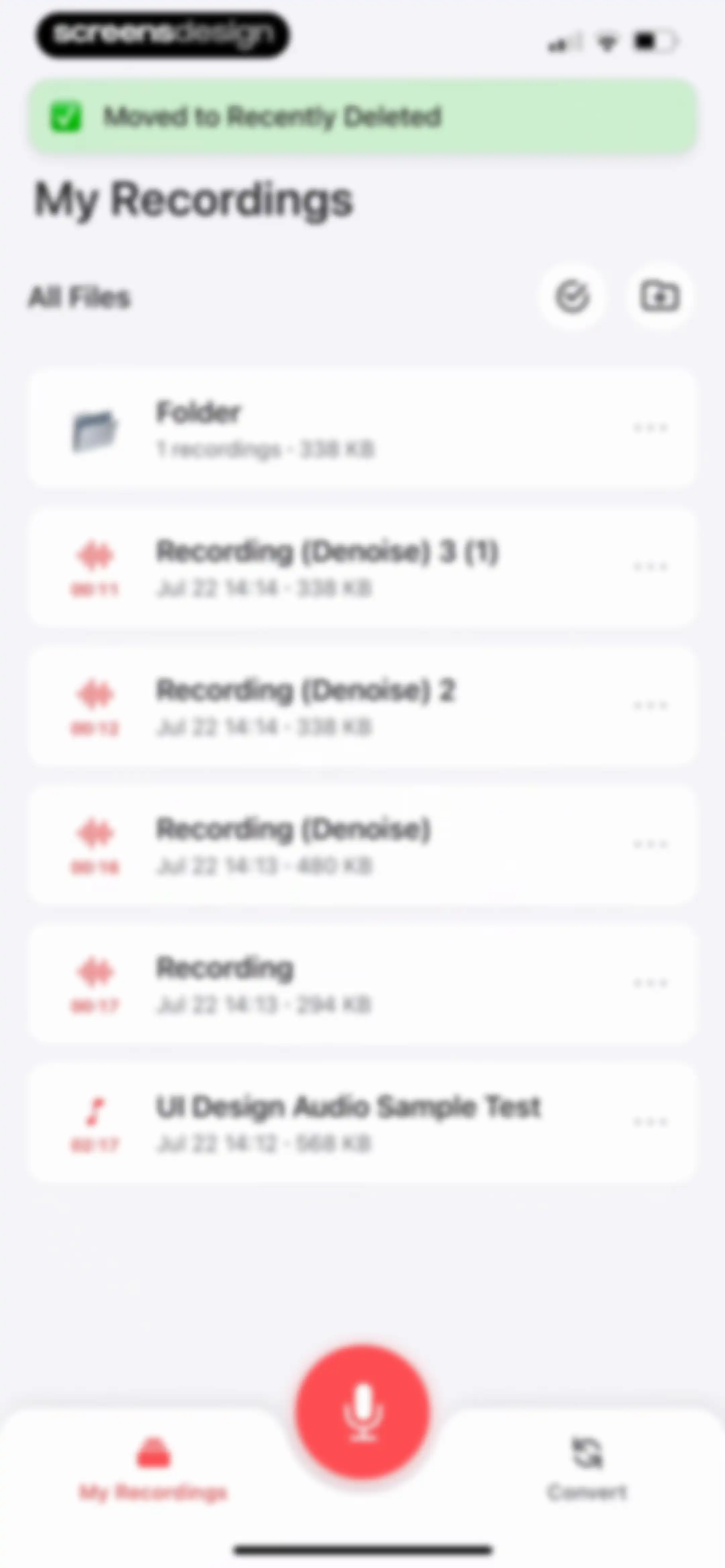 Voice Recorder — Audio Memos screen 55