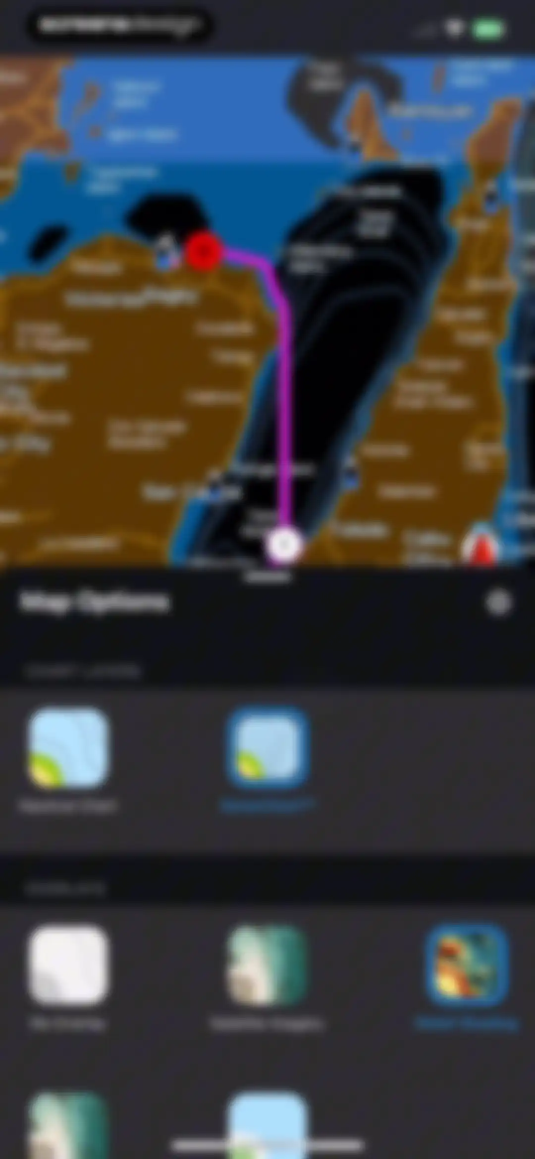 Navionics® Boating screen 62