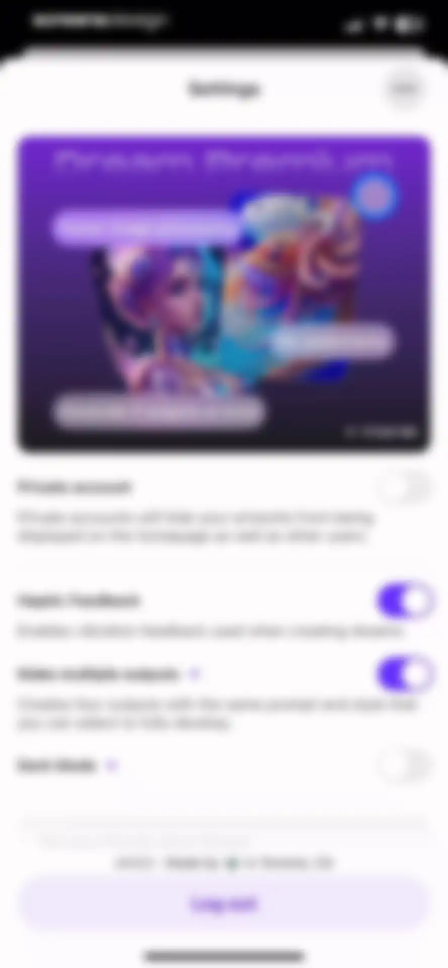 WOMBO Dream - AI Art Generator screen 51