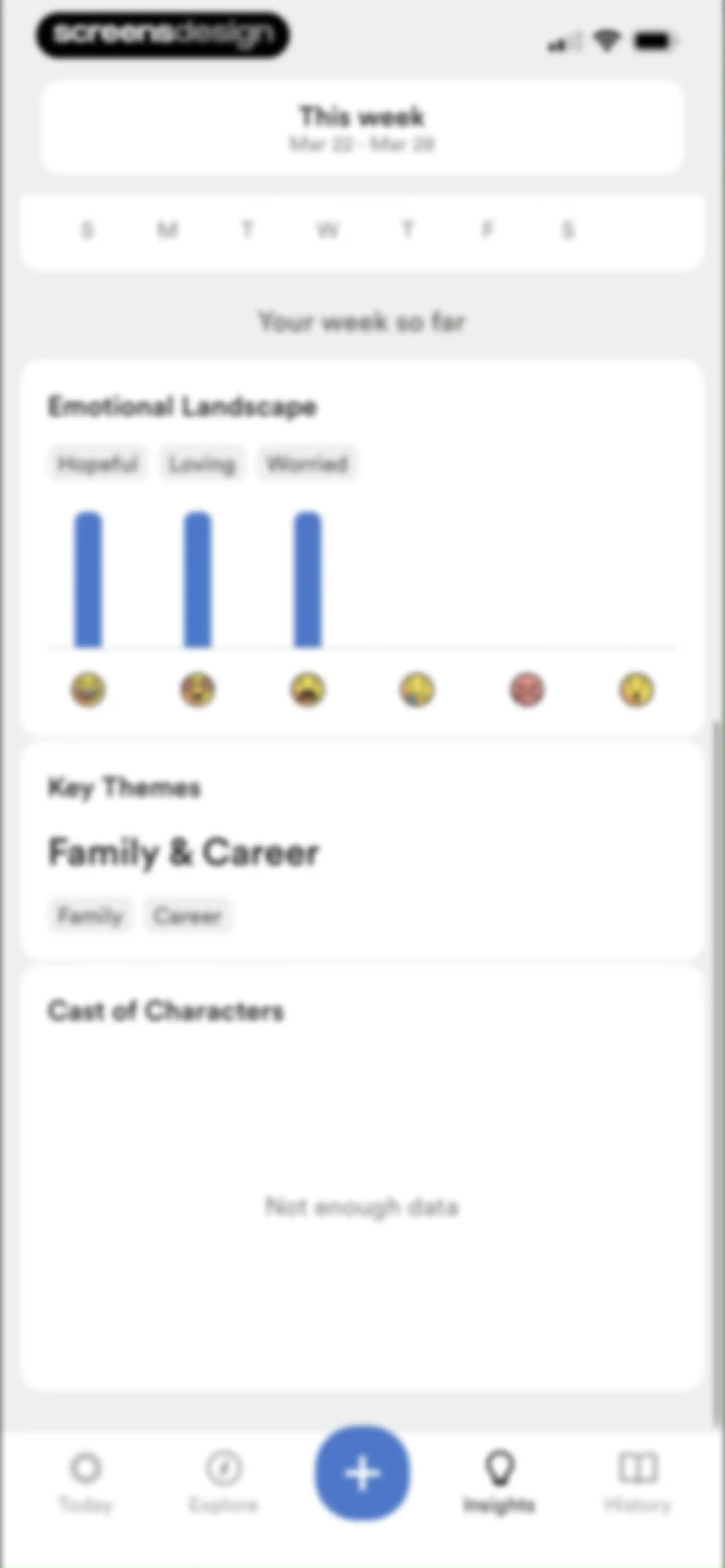 Rosebud: AI Journal & Diary screen 112
