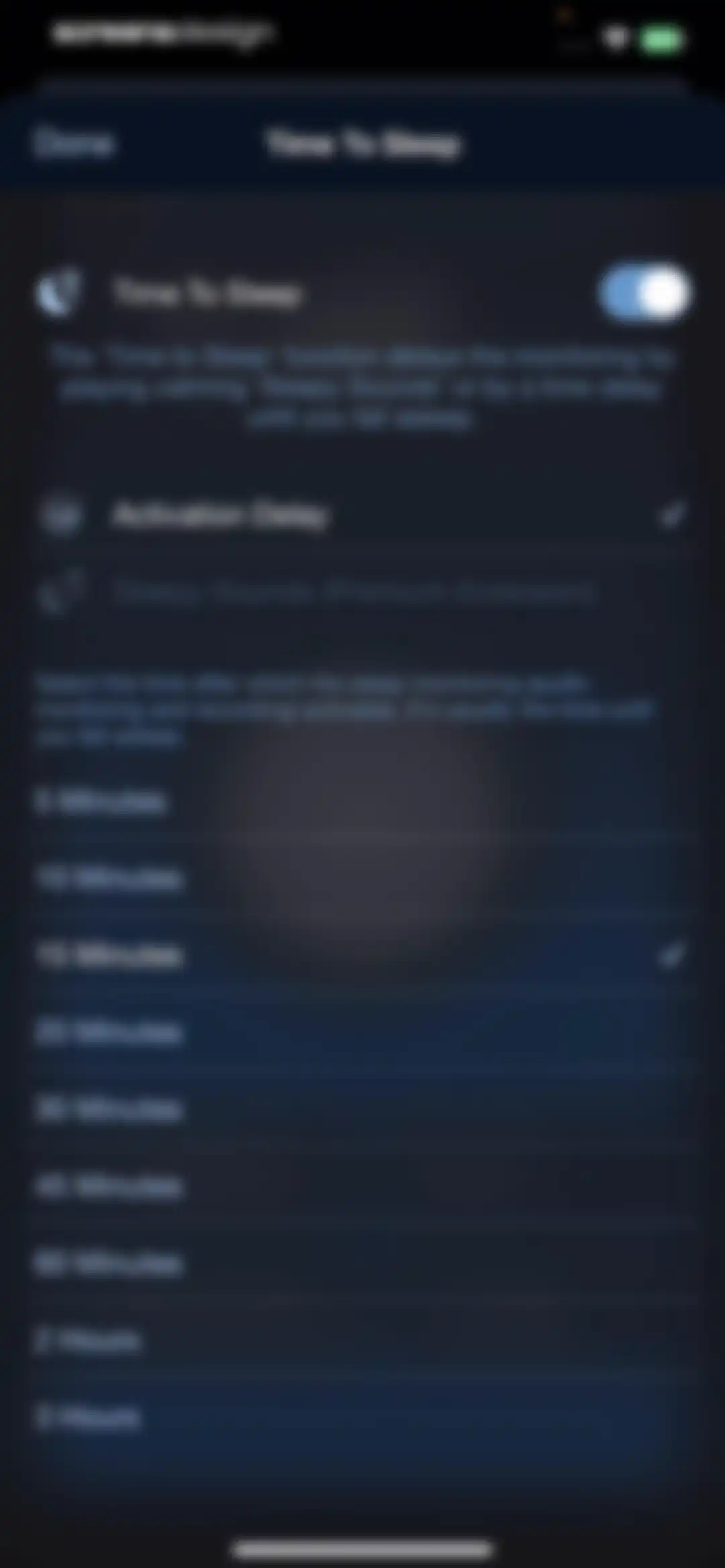 Noxogy Sleep Tracker screen 19
