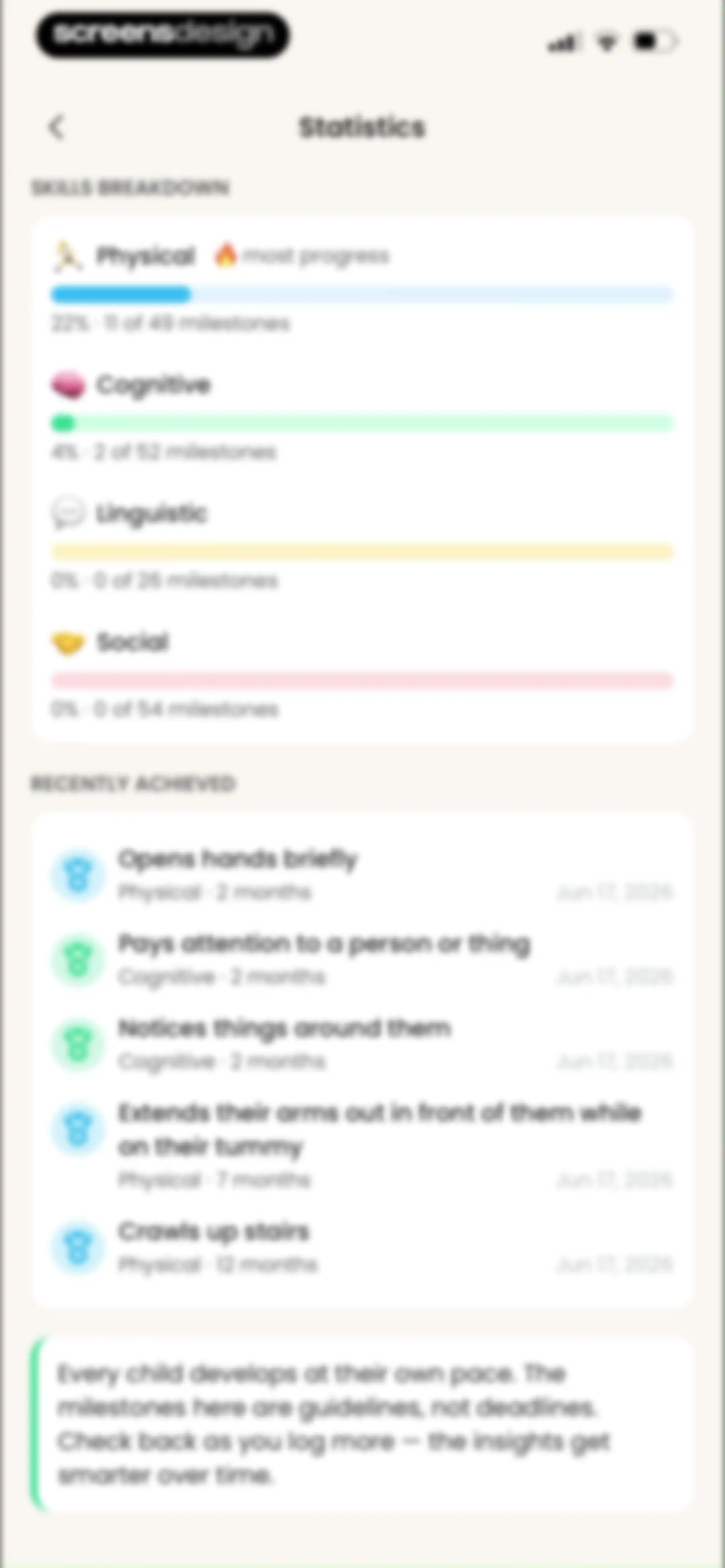 Baby Leap: Milestone Tracker screen 95