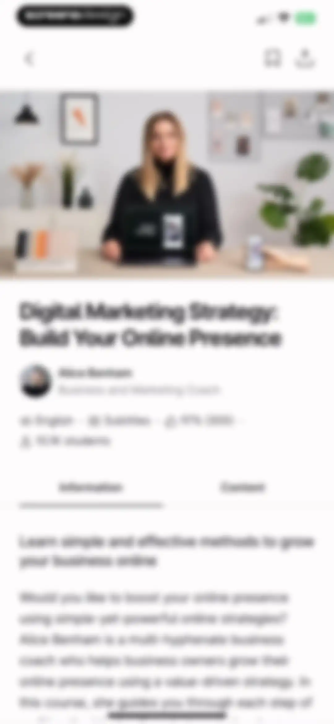 Domestika - Online courses screen 36
