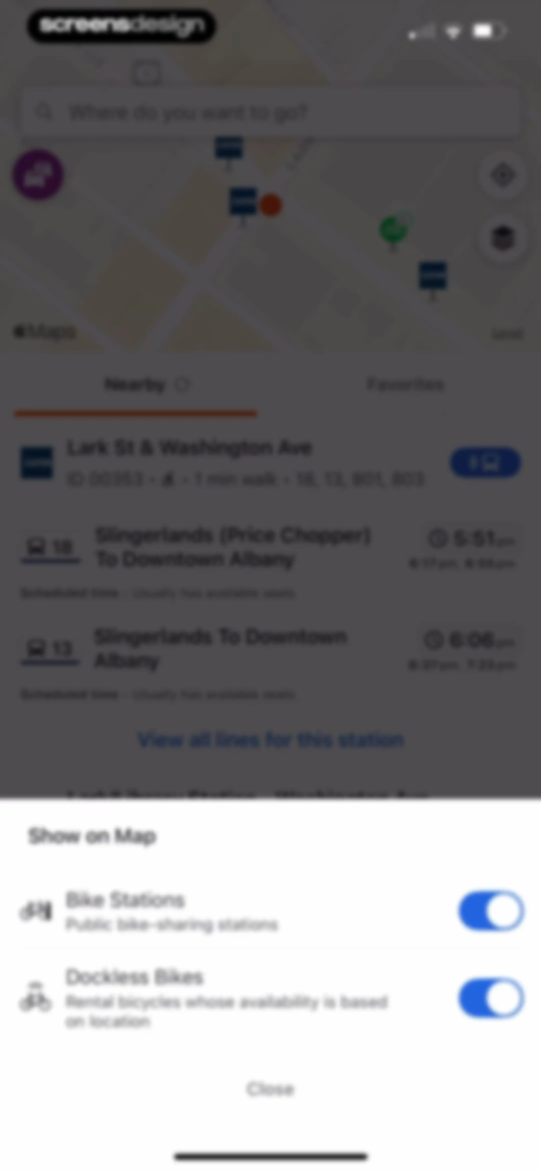 Moovit: Bus & Transit Tracker screen 93