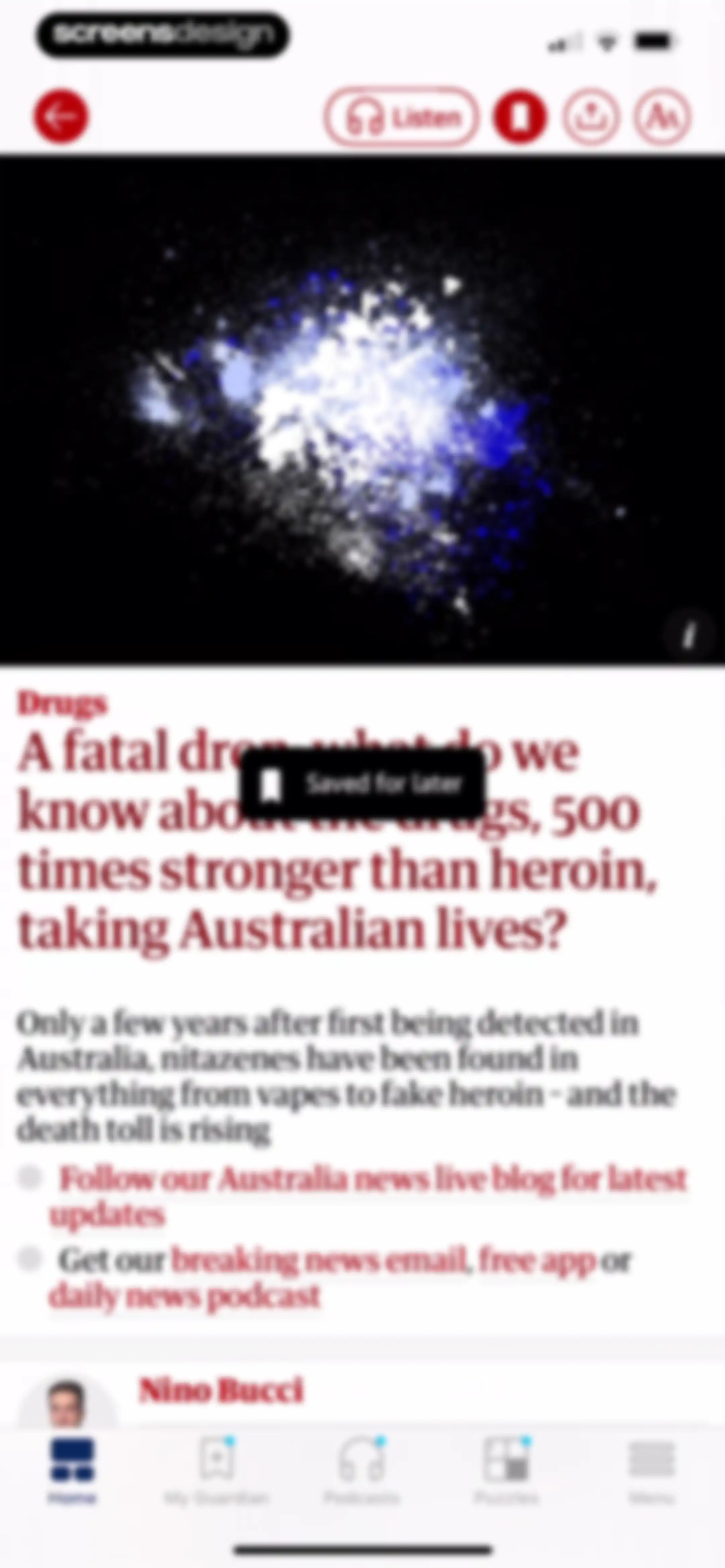 The Guardian - US & World News screen 22
