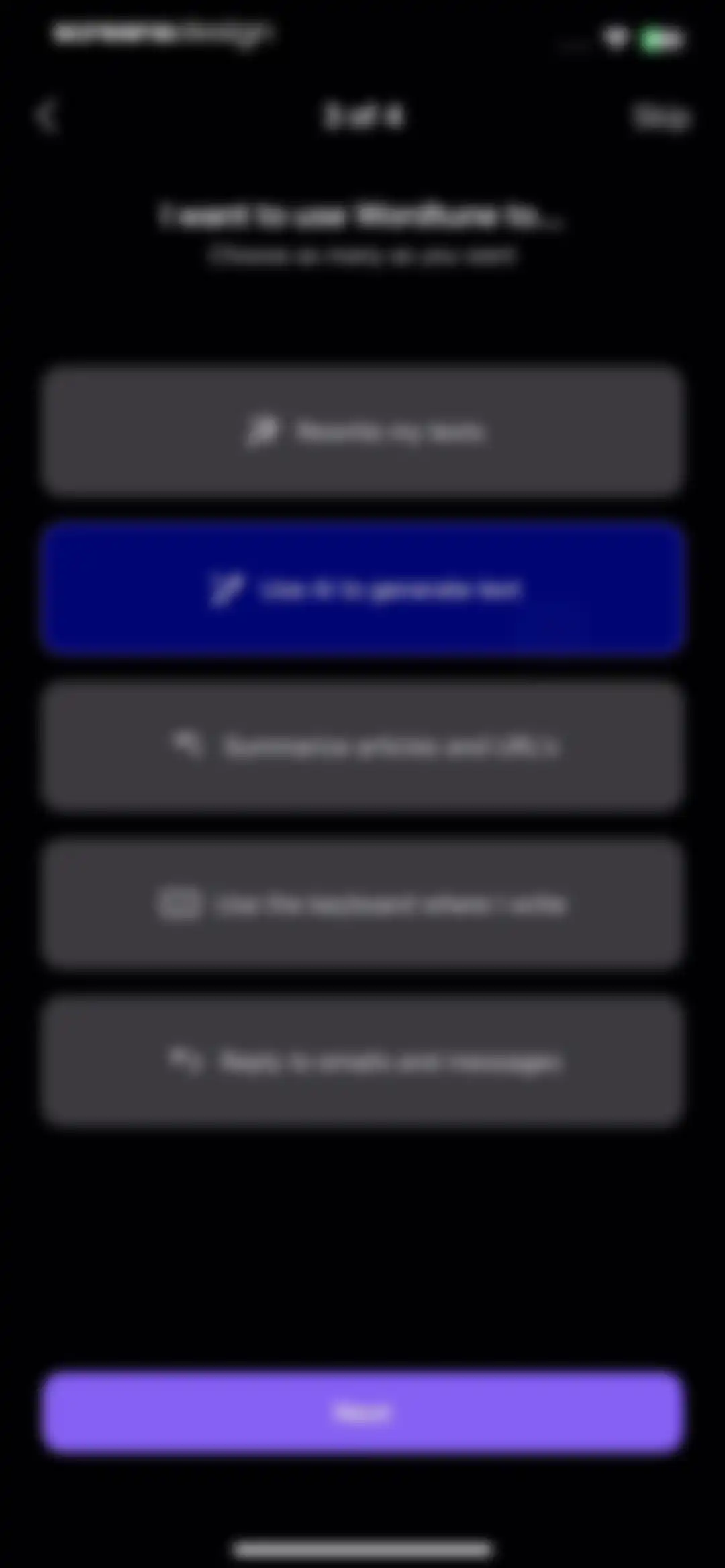 Wordtune: AI Writing Keyboard screen 10