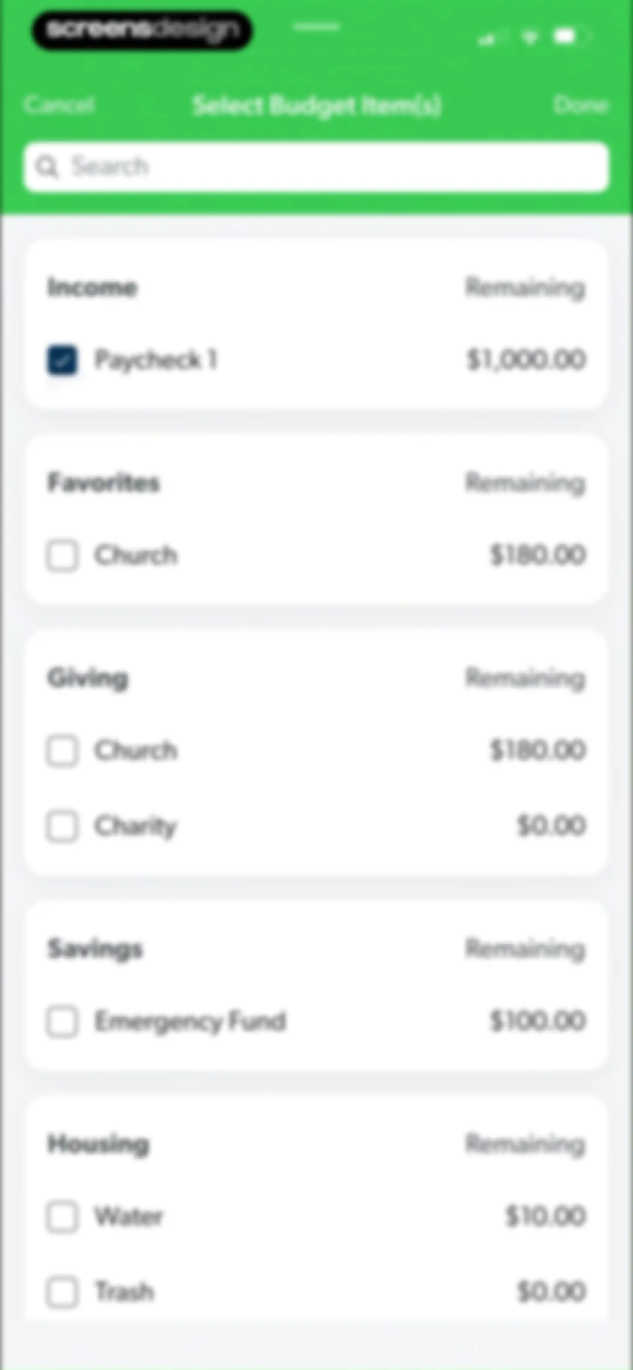 EveryDollar: Budget Management screen 75
