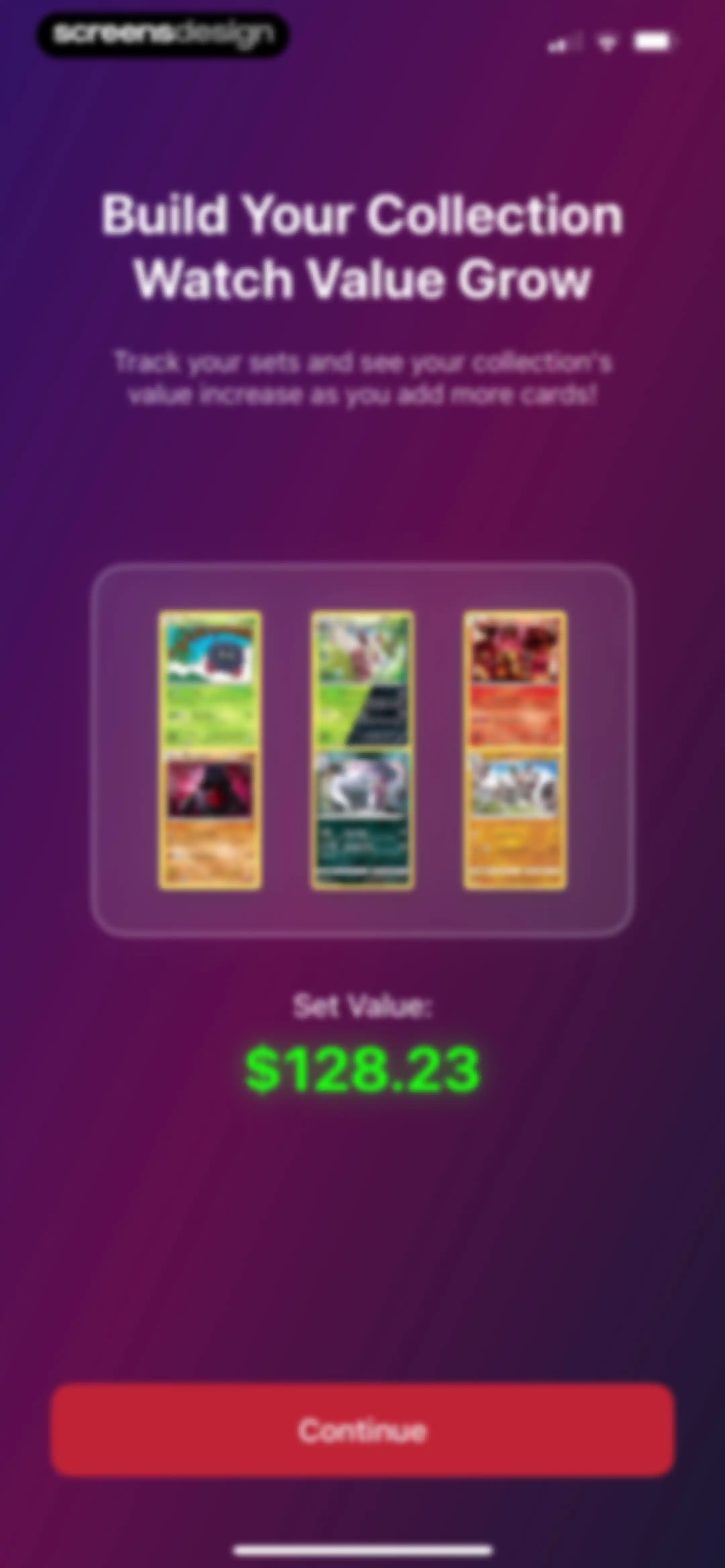TCG Scanner Card - Pokechart screen 2