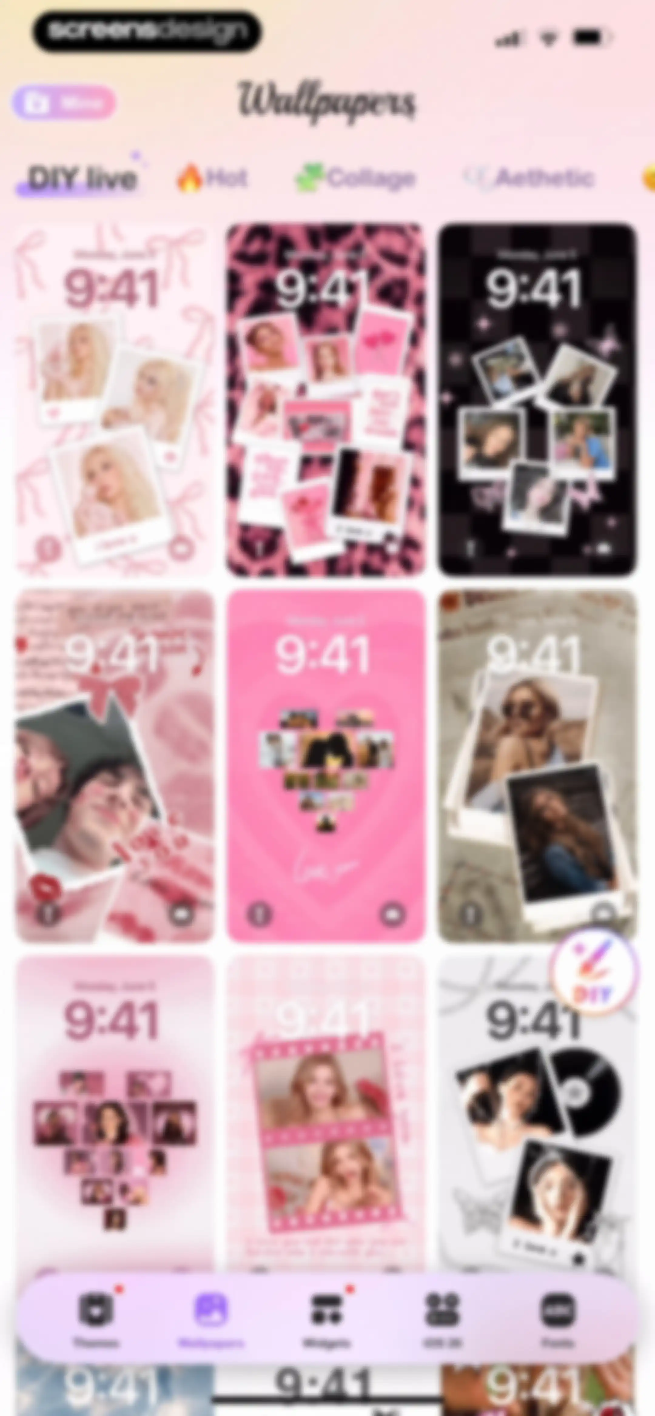 Cool Themes & Fonts: Cute Text screen 89