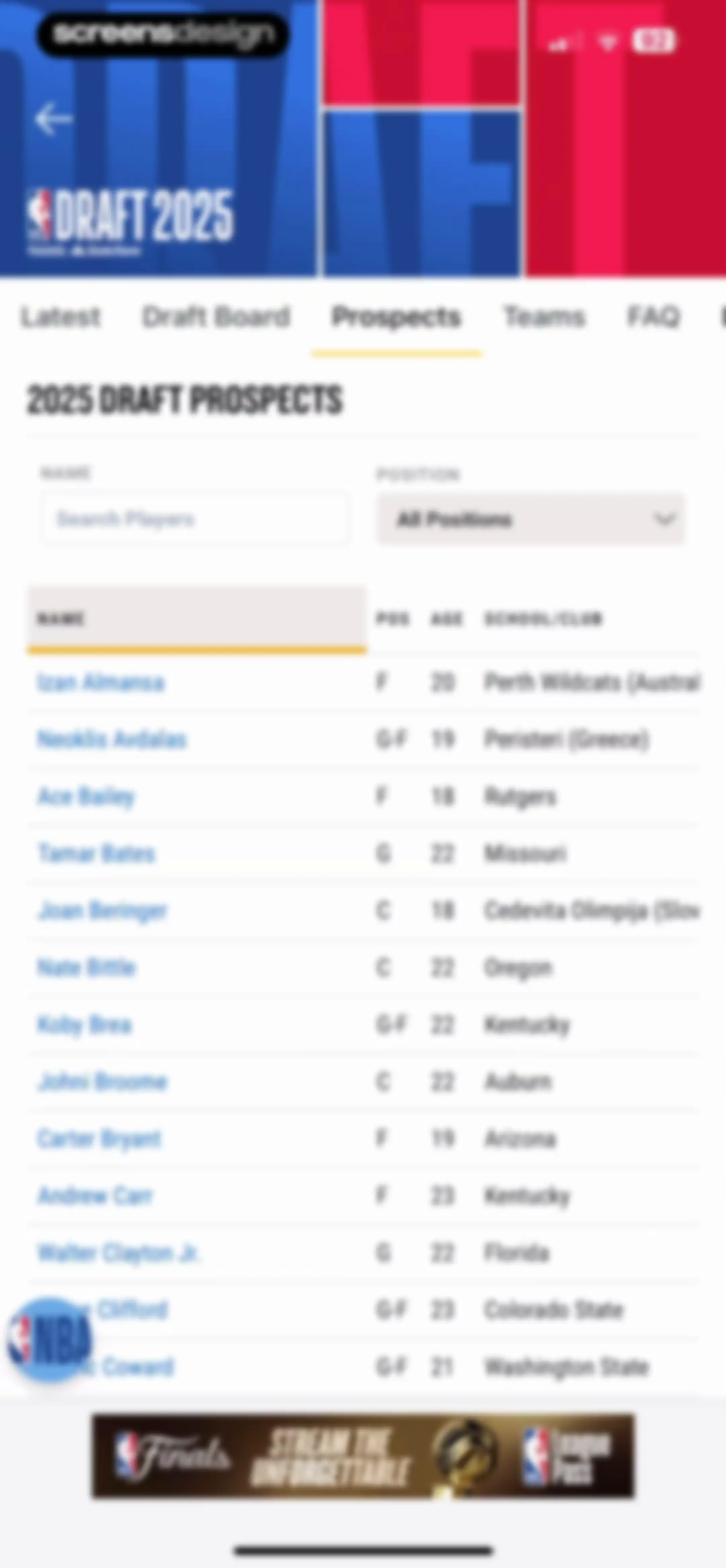 NBA: Live Games & Scores screen 88