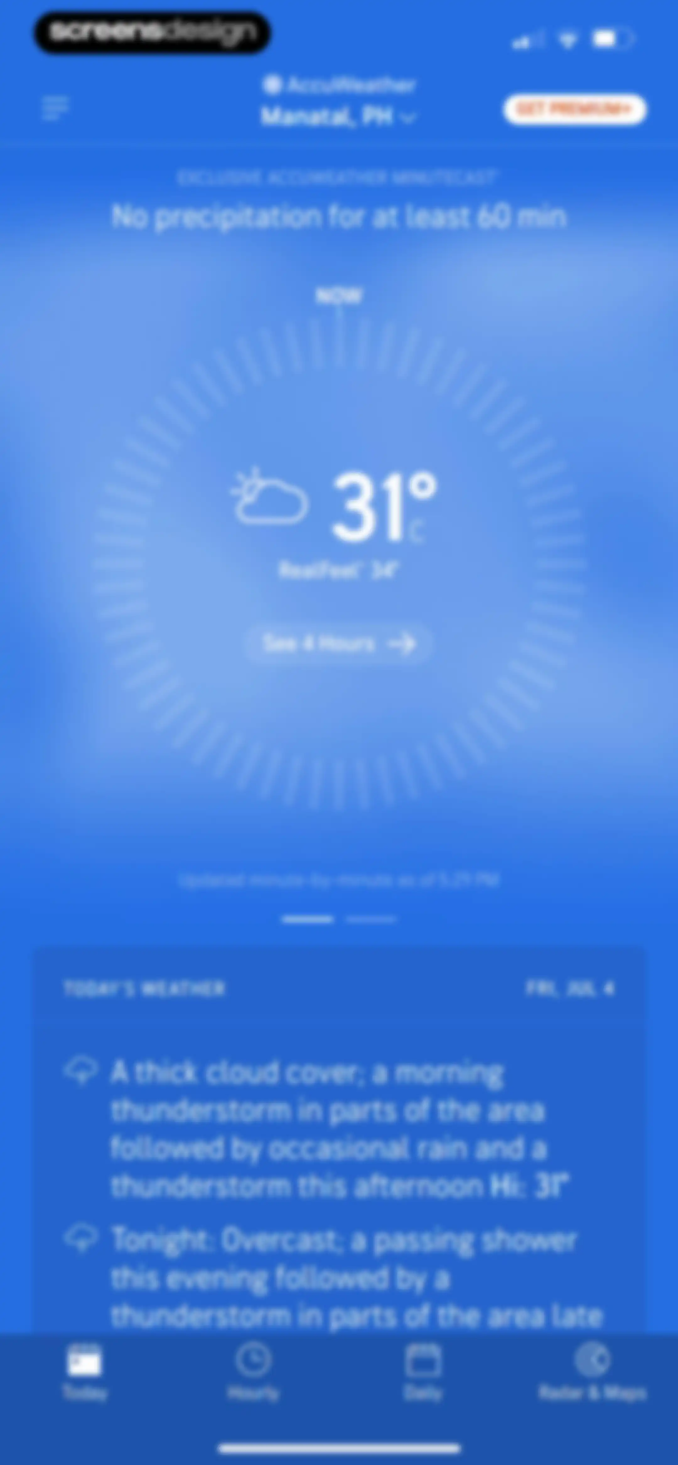 AccuWeather: Weather Forecast screen 9