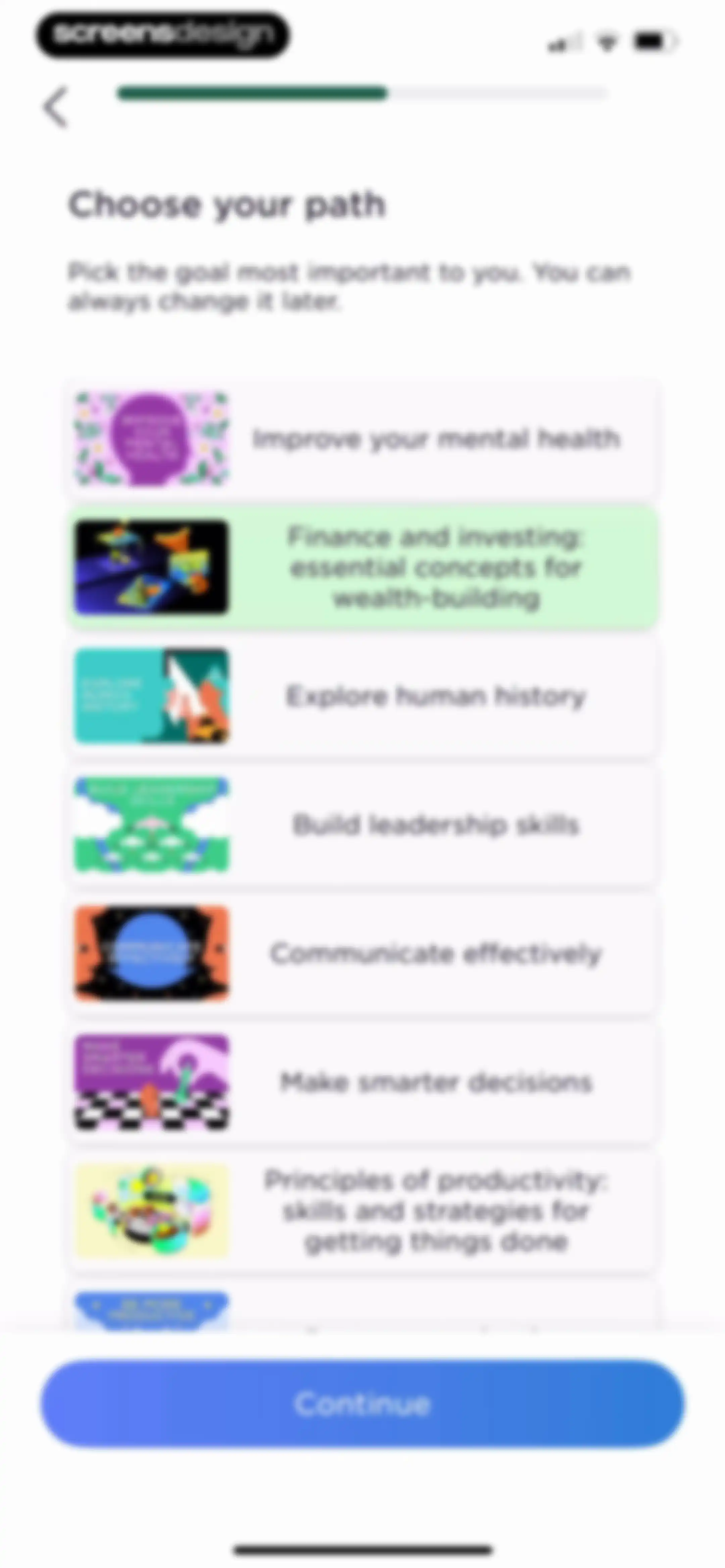 Imprint: Visual Micro Learning screen 14